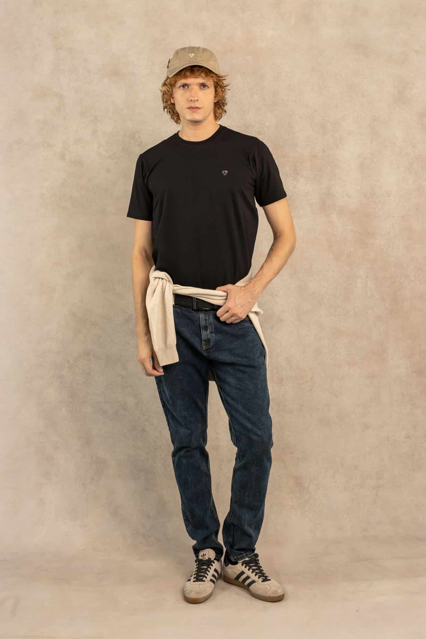 Camiseta Antimanchas Negra - Talla Regular - miniatura 2
