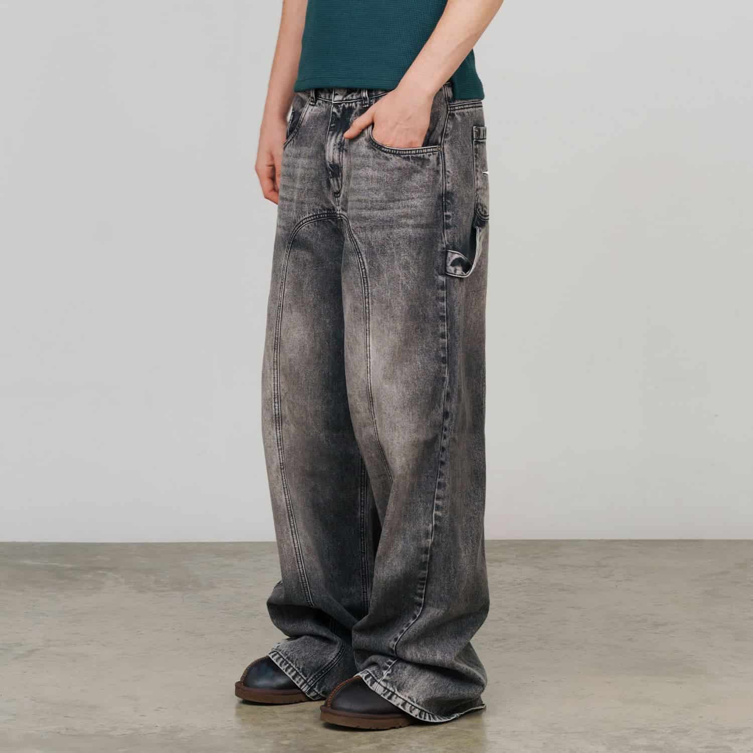 Prelude Carpenter Jeans - Black - miniatura 2