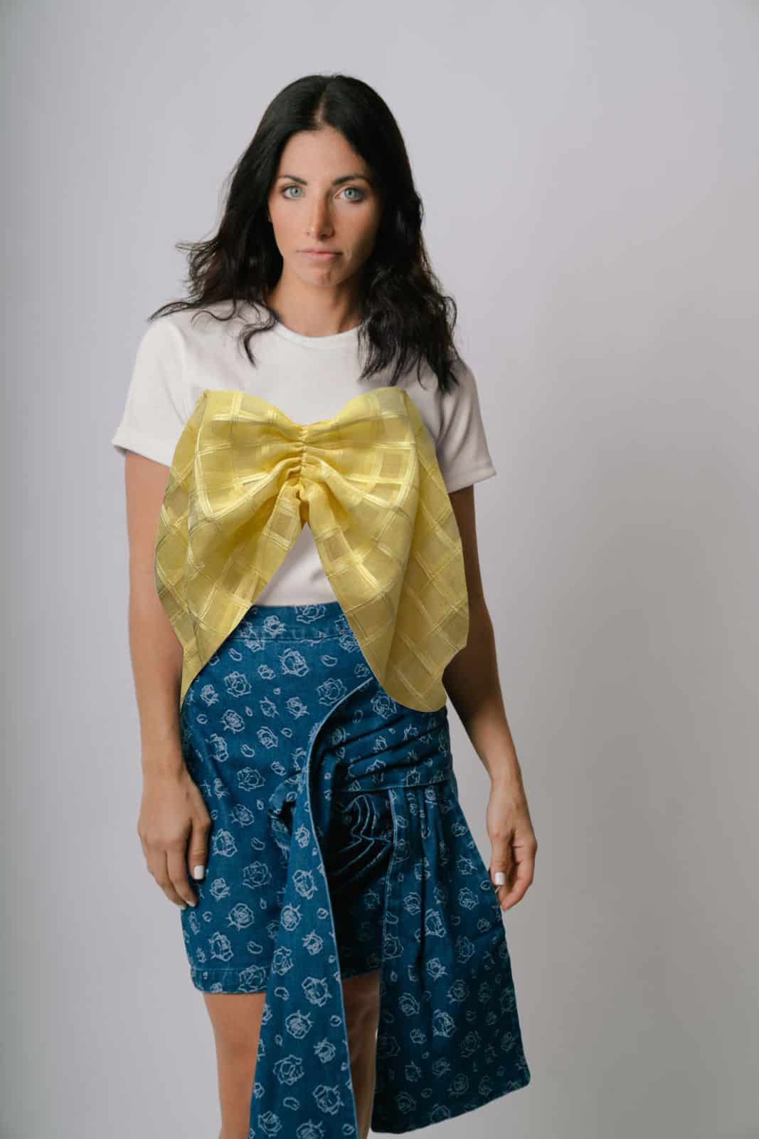 Bow T - Shirt top - miniatura 1