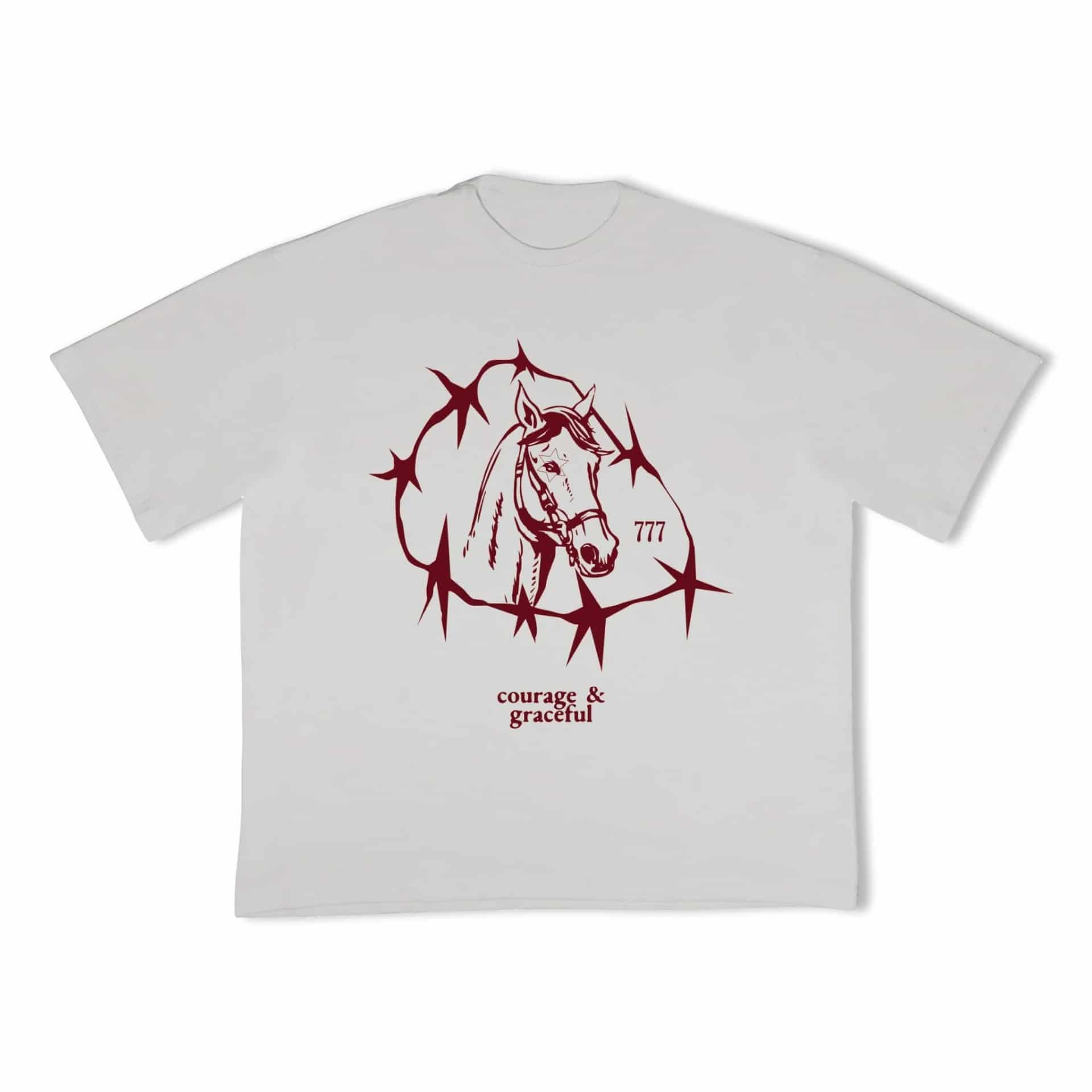 Bone T-Shirt Boxy Horse - miniatura 7