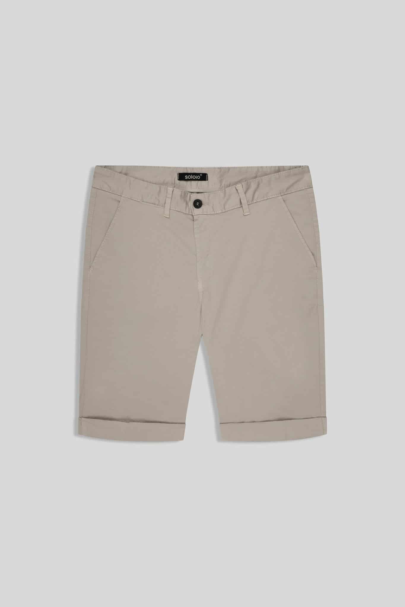 Men's cotton bermuda beige new siena - miniatura 1