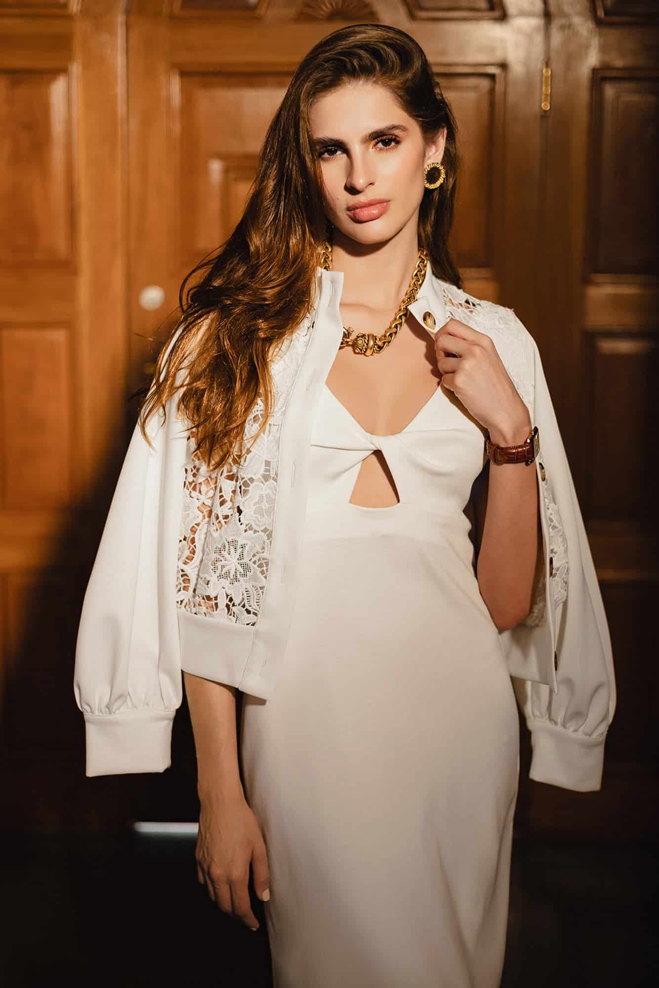 Vestido Lotus Ivory - miniatura 5