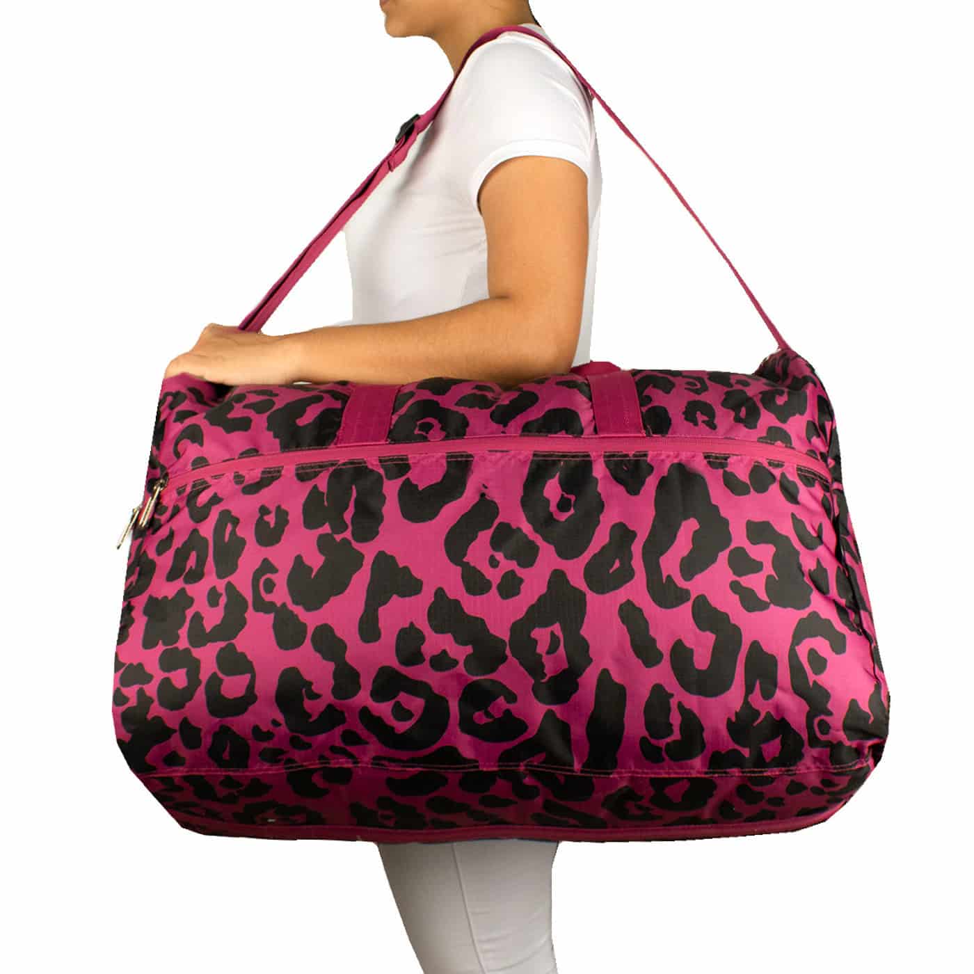 Maleta XL ULTRA Plegable Estampado Viva Magenta Citybags Multicolor - miniatura 3