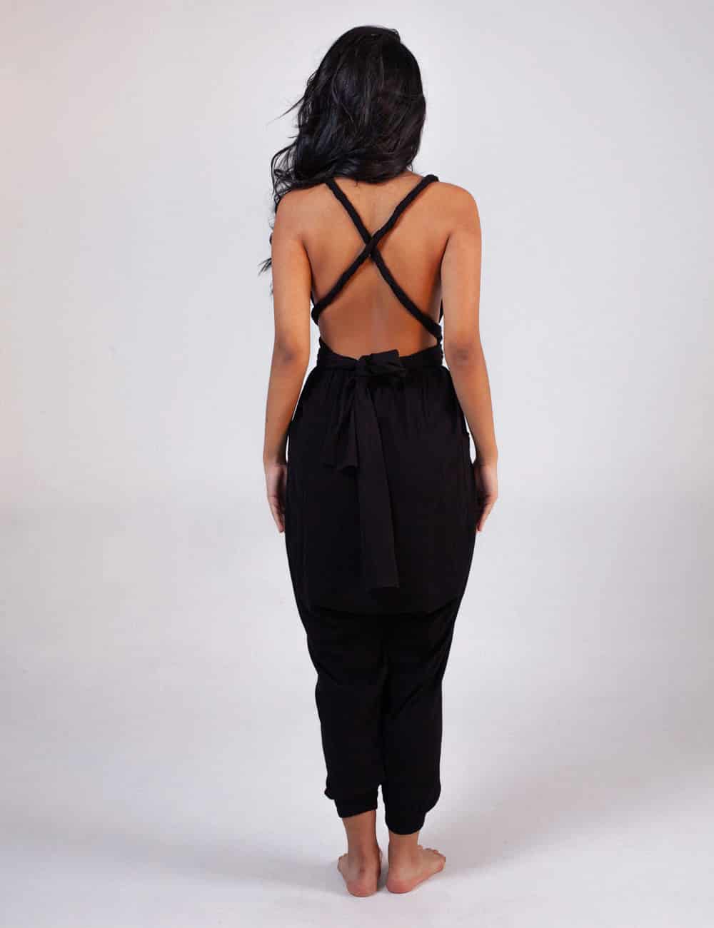 Jumper Tiras Ajustables Convert Negro Mujer - miniatura 4