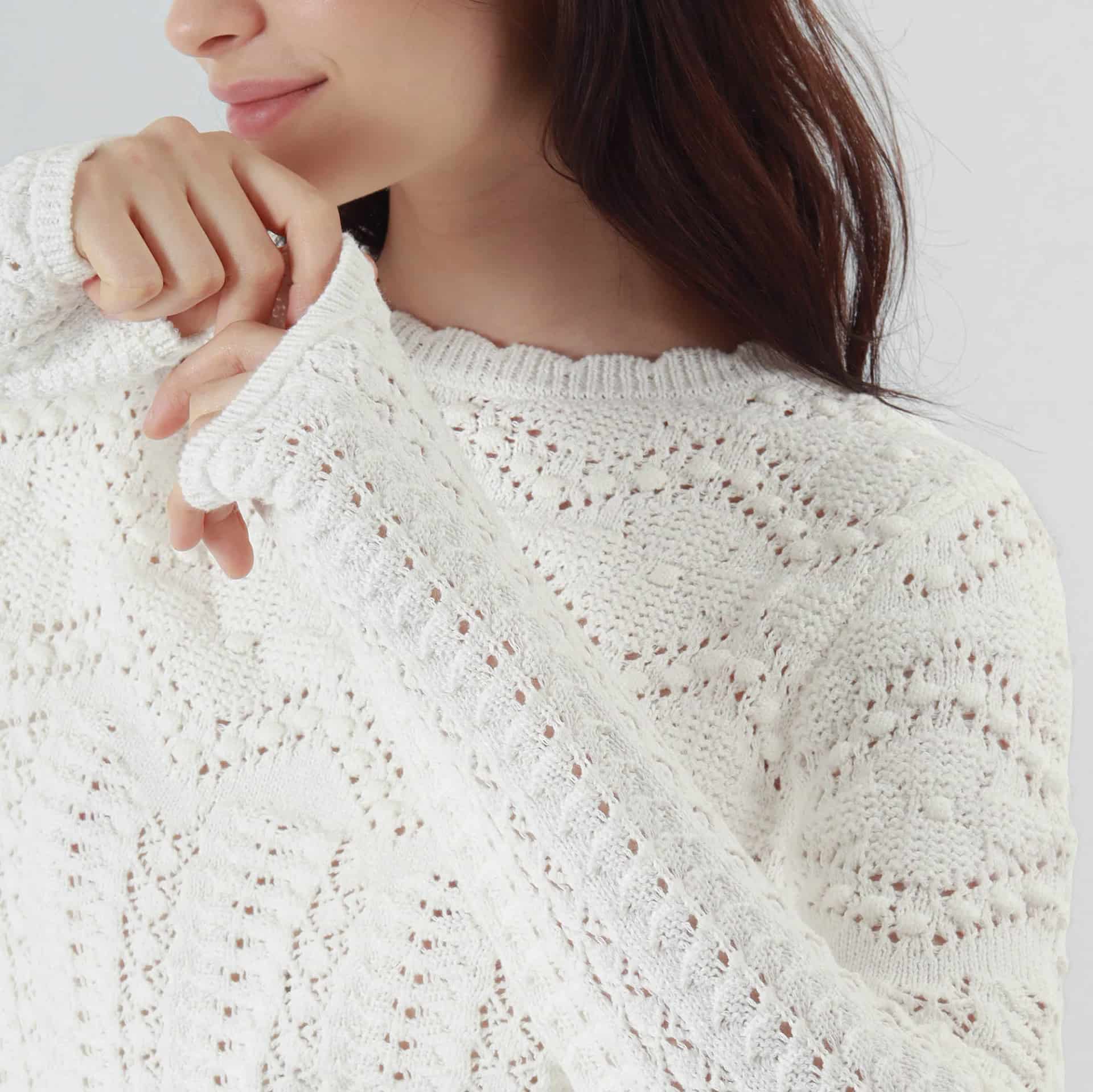 Sweater Cuello Redondo Manga Larga - miniatura 2