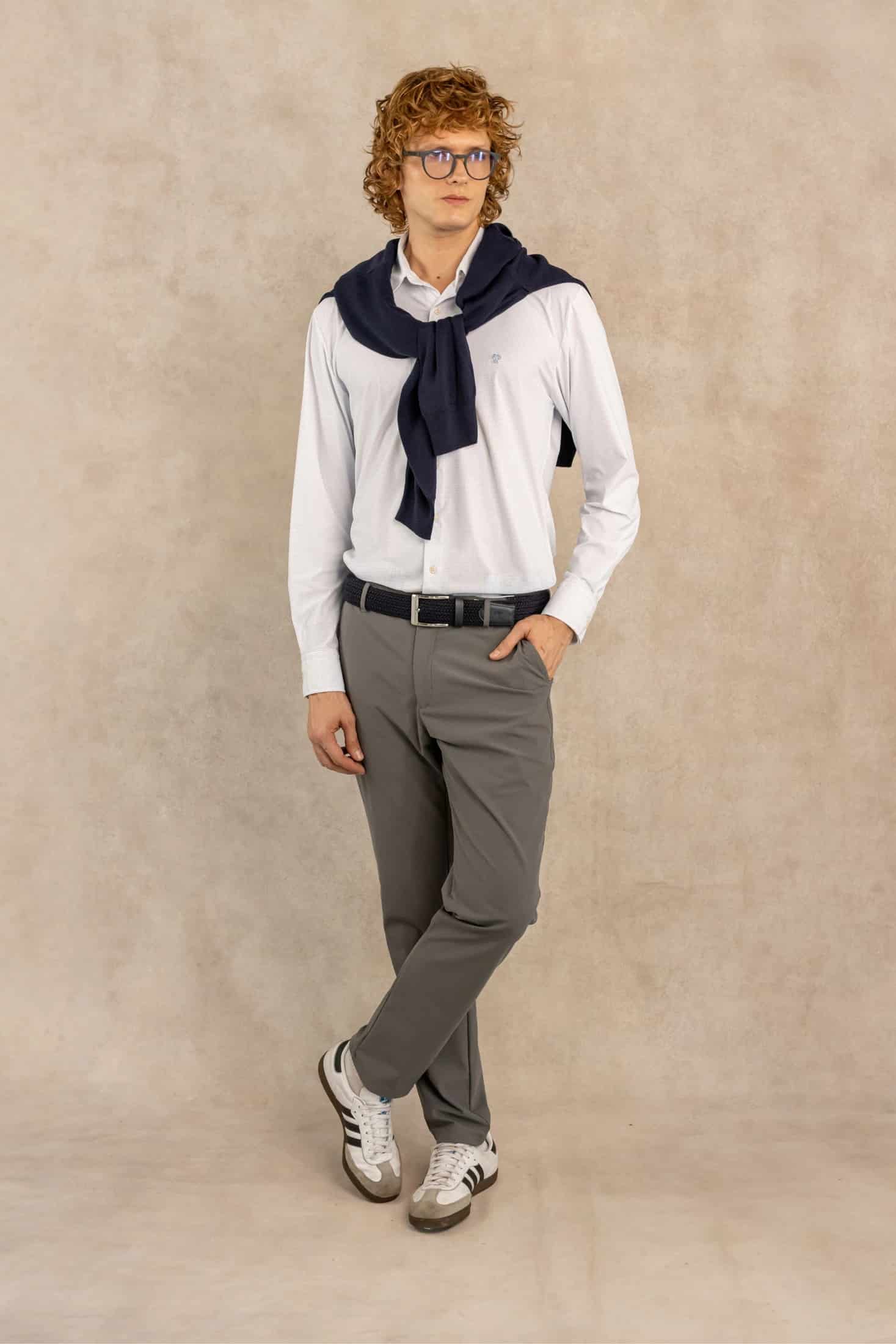 Camisa Performance Blue Dots - miniatura 2