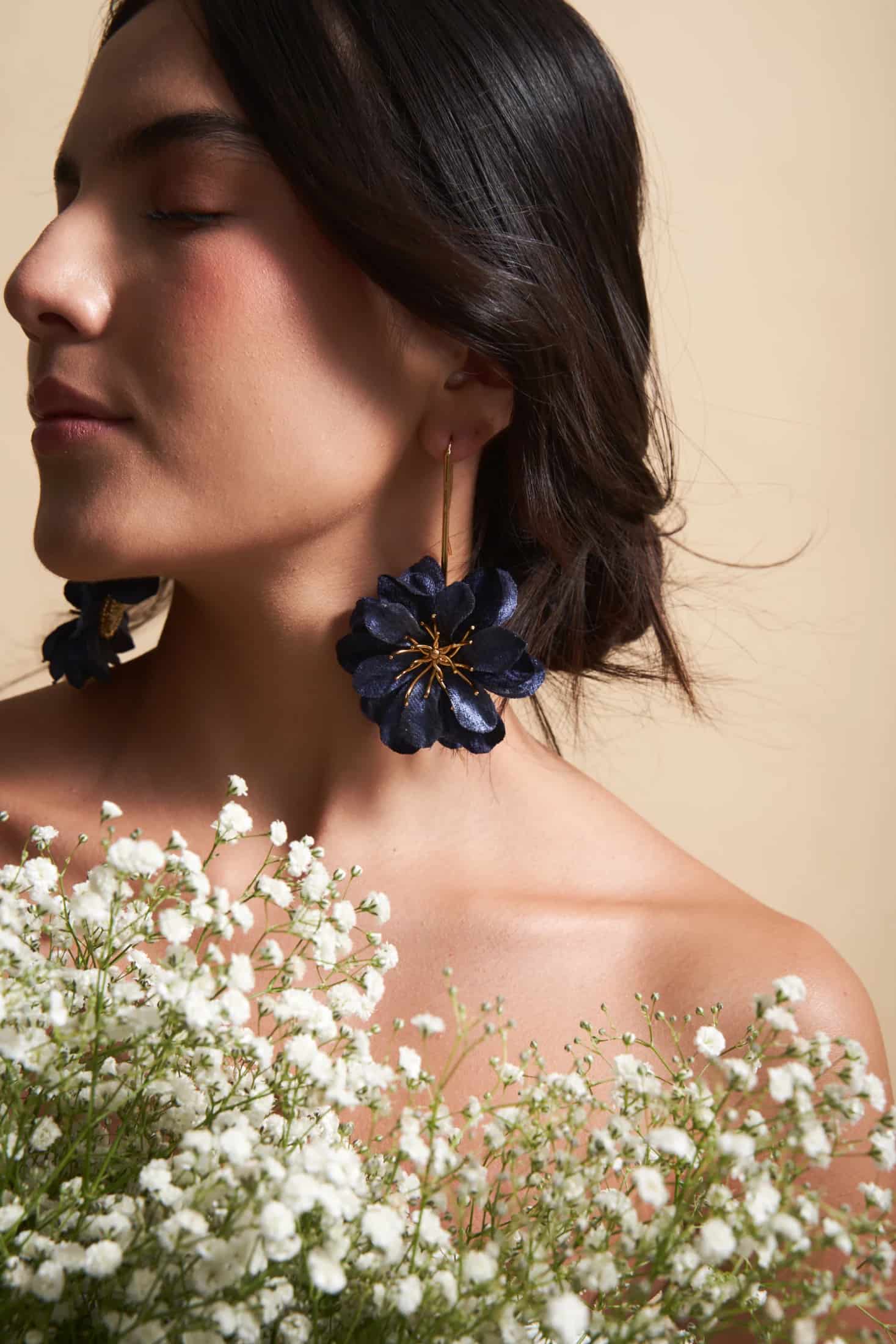 Aretes Magnolias - miniatura 5