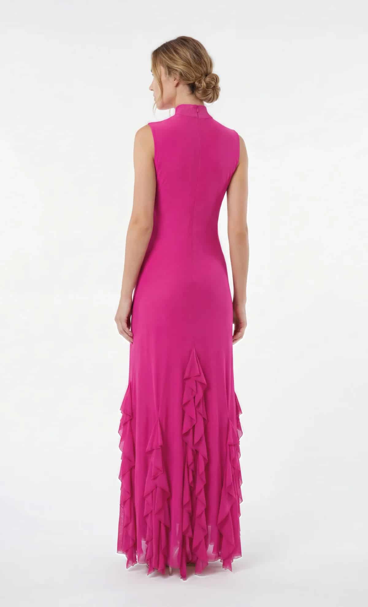 Vestido largo Aneta Pink - miniatura 6
