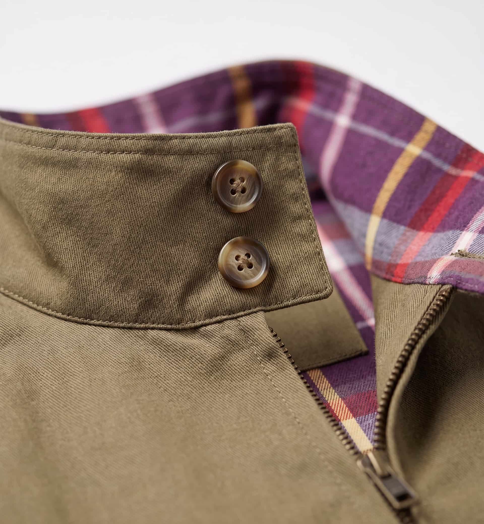 Chaqueta Harrington - Gabardina Verde - miniatura 7