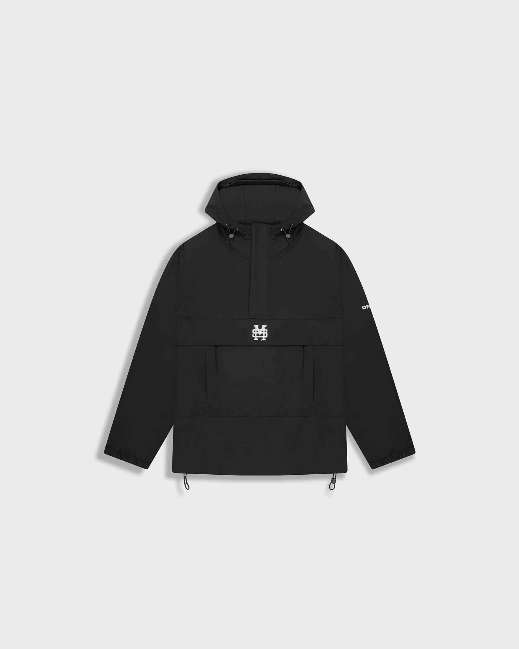 Monoic Windbreaker Jacket - Negro Oscuro - miniatura 1