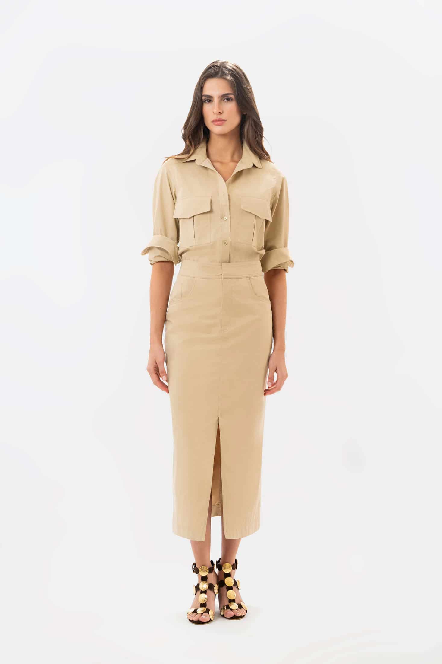 Camisa Latencia Khaki - miniatura 3