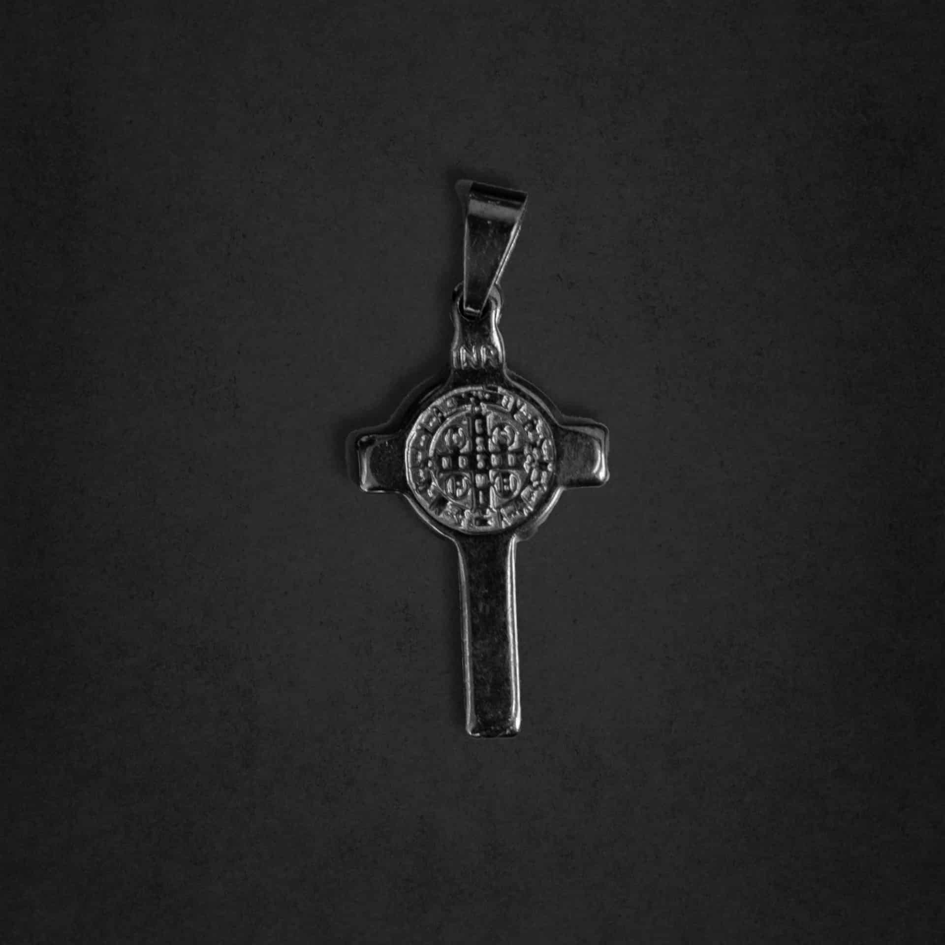 Dije San Benito Cruz Black - miniatura 1
