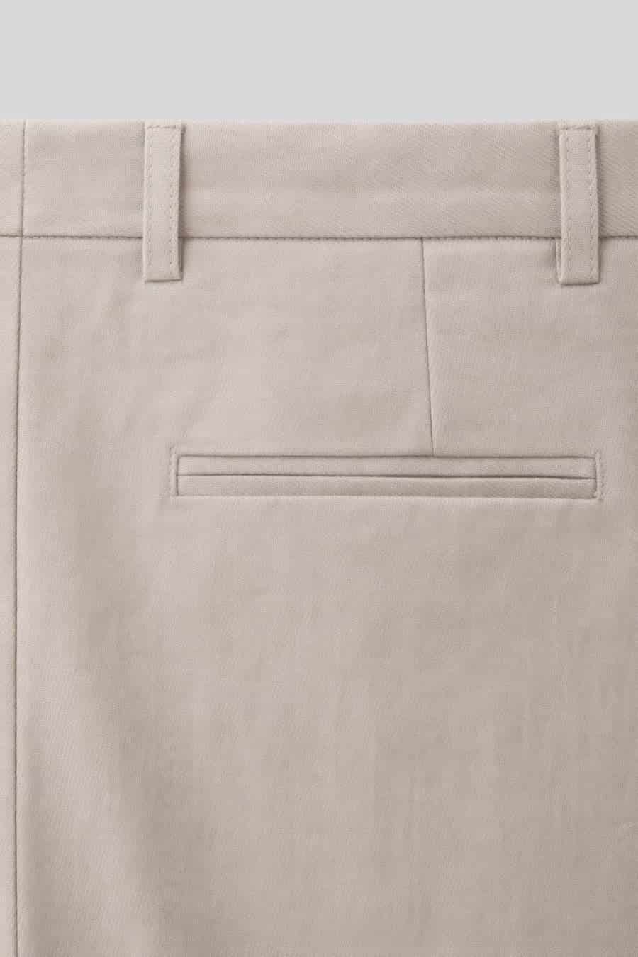 Men's pants beige vittorio - miniatura 6
