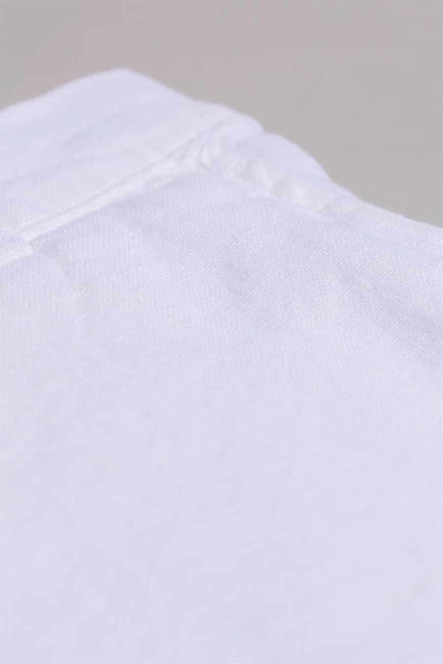 Men's linen pants white - miniatura 3