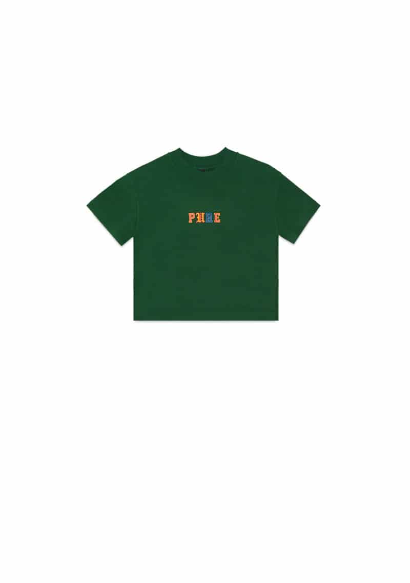 College Green Crop top - miniatura 1