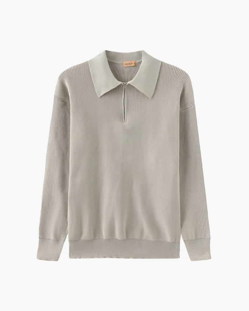 Cesare Half Zip Sweater - miniatura 3