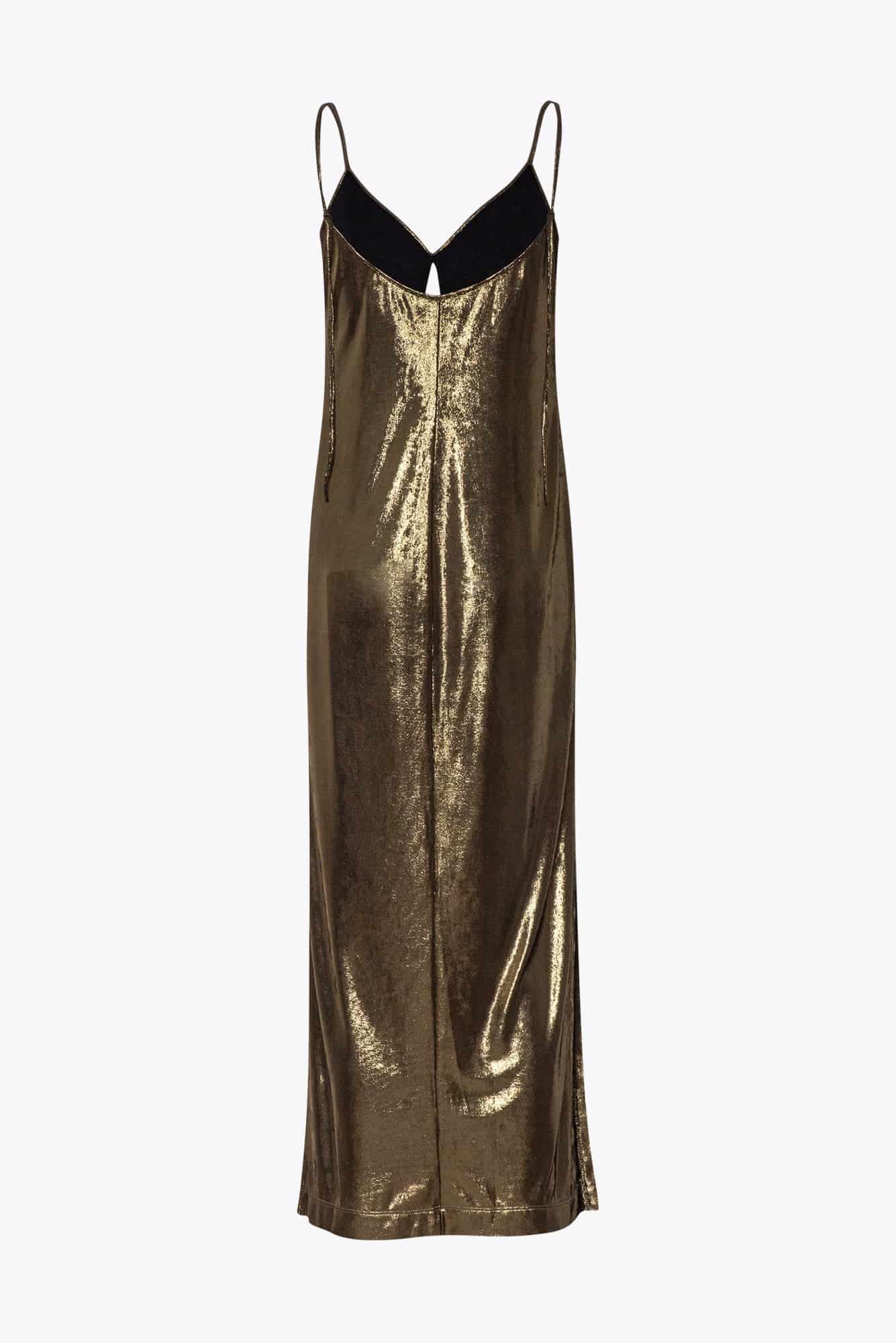 Vestido Maeva Dorado - miniatura 5