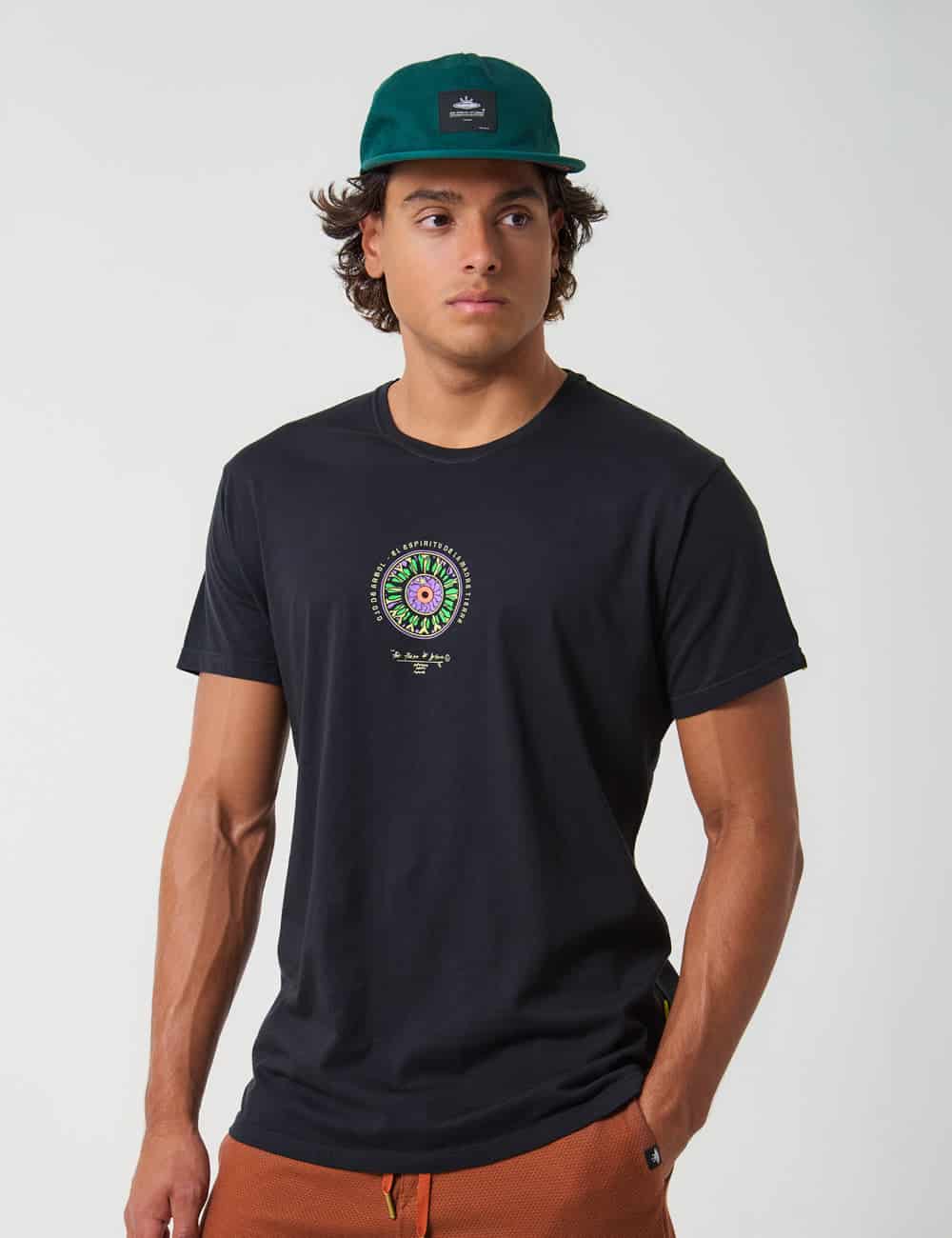 Camiseta Regular Fit Ojo de Árbol negro Hombre - miniatura 5