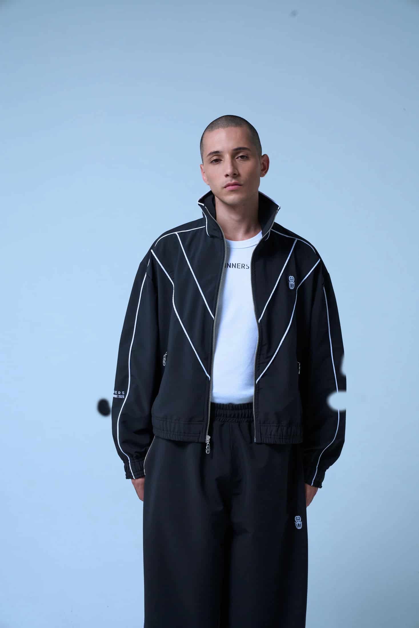 SINNERS BLACK TRACK JACKET - miniatura 6