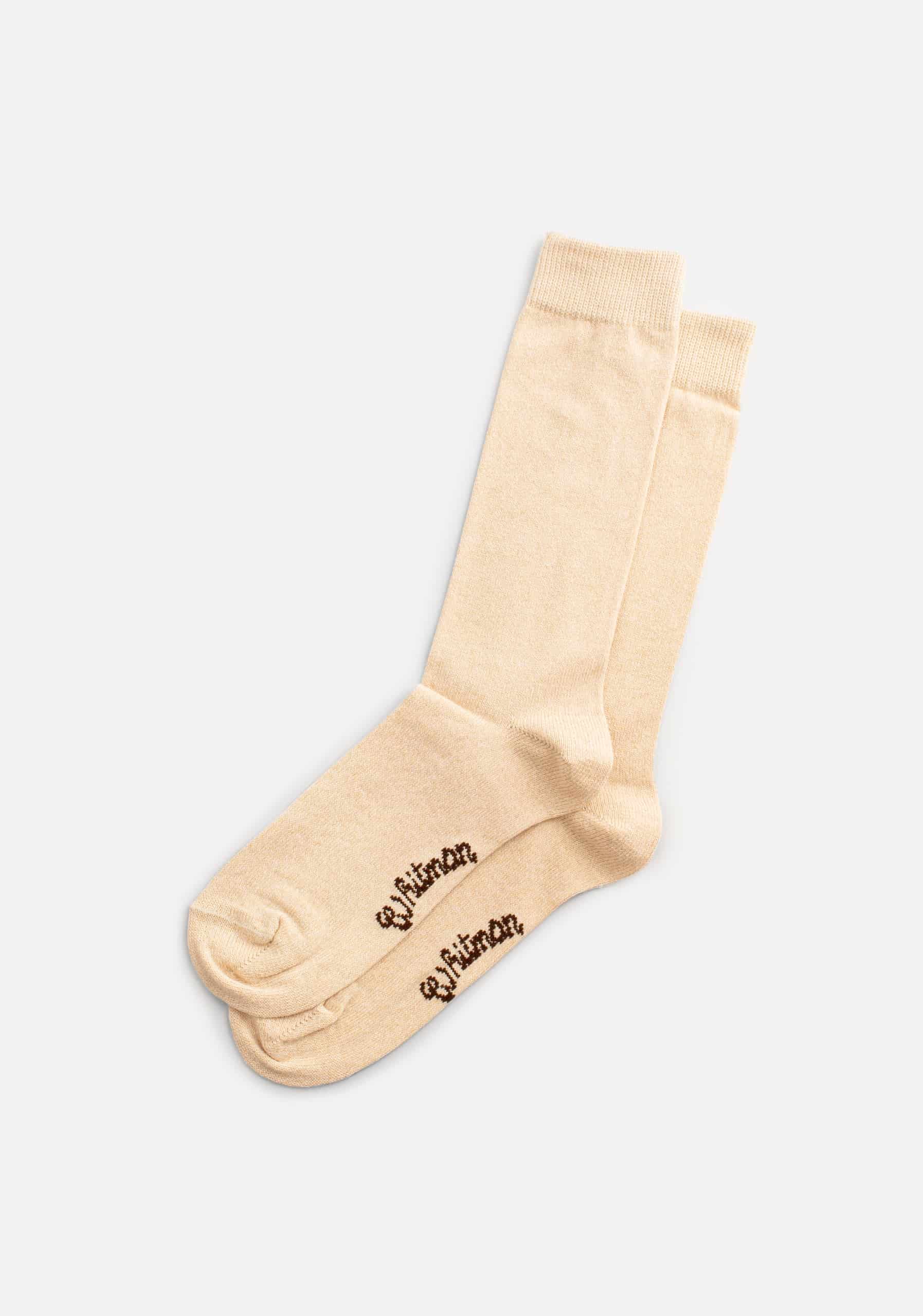 Medias H Formal Unicolor Beige Jaspe - miniatura 1