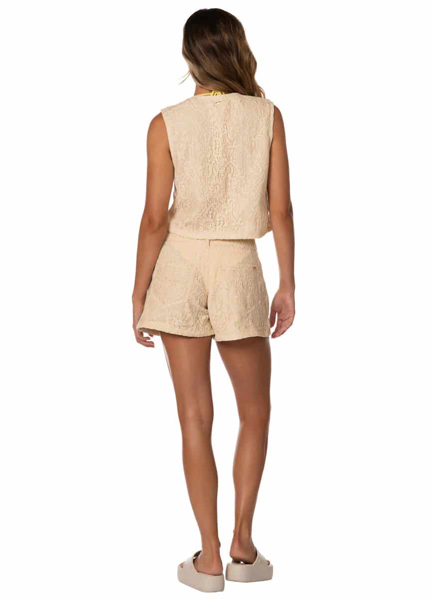 Maaji White Petal Apoli Shorts - miniatura 5