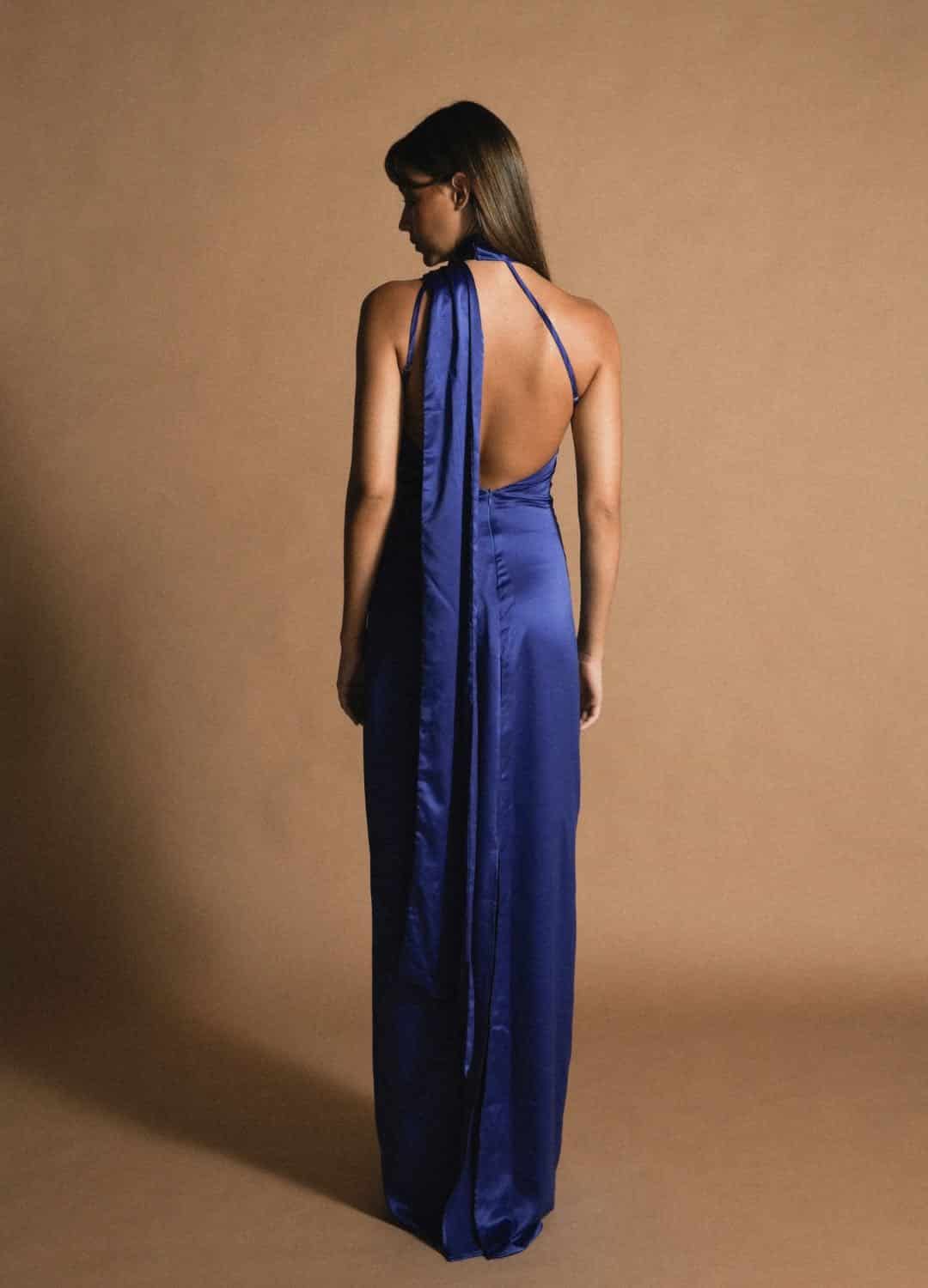 Vestido Juana Azul - miniatura 3