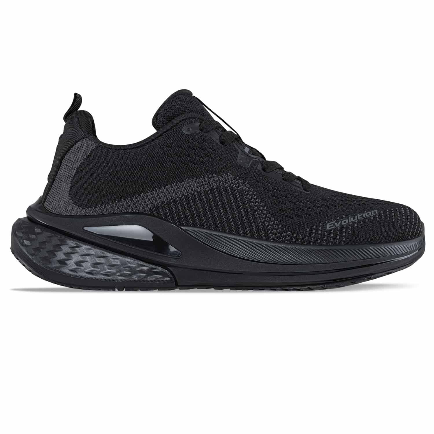 Tenis Running Neldra Negro-Negro Croydon Para Hombre - miniatura 2
