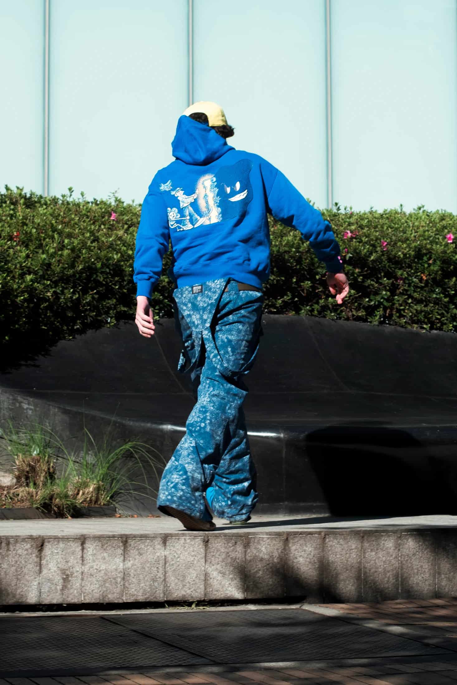 HOODIE POINT.ZERO AZUL - miniatura 5