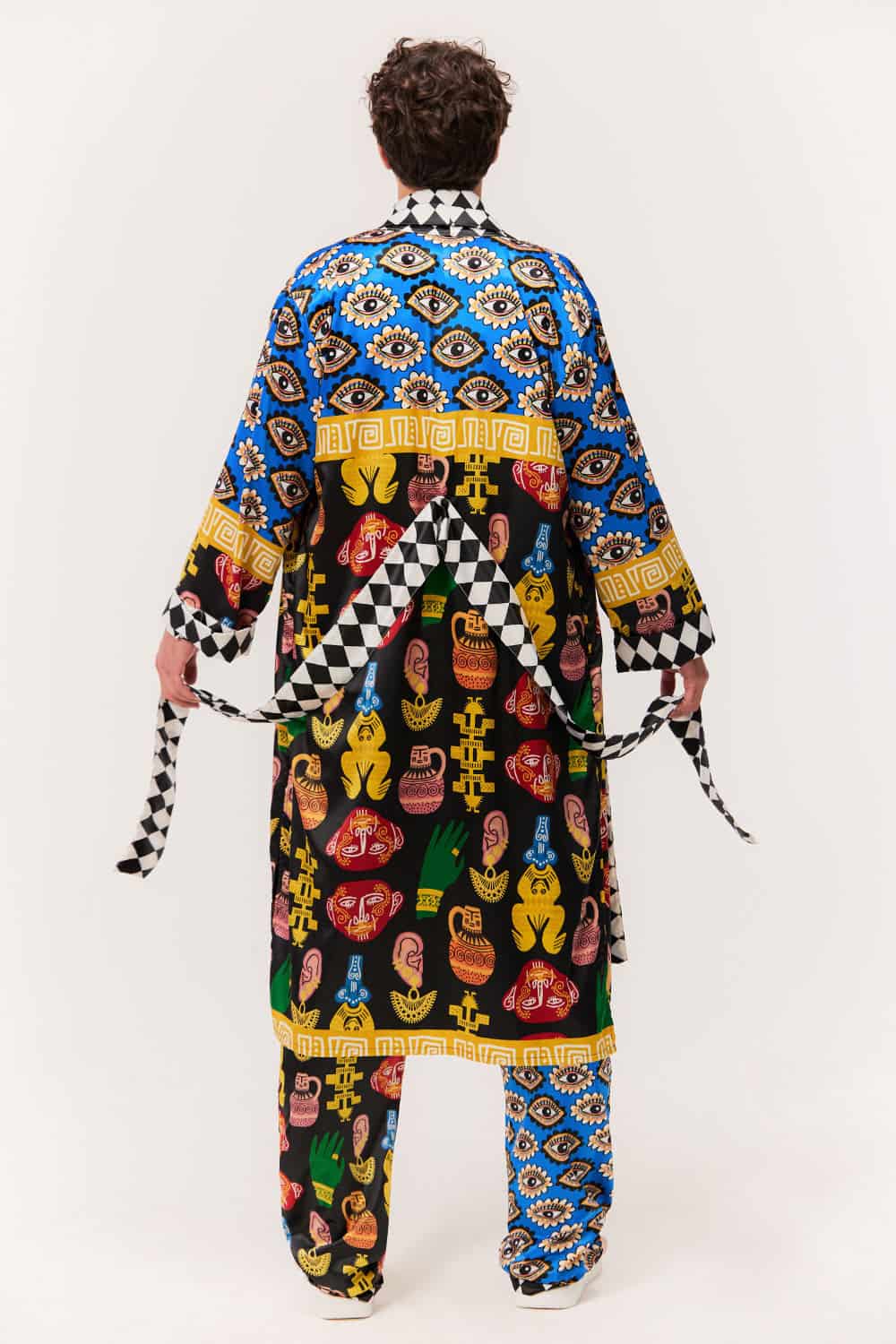 Bata-Kimono Unisex / Sentido Precolombino - miniatura 3