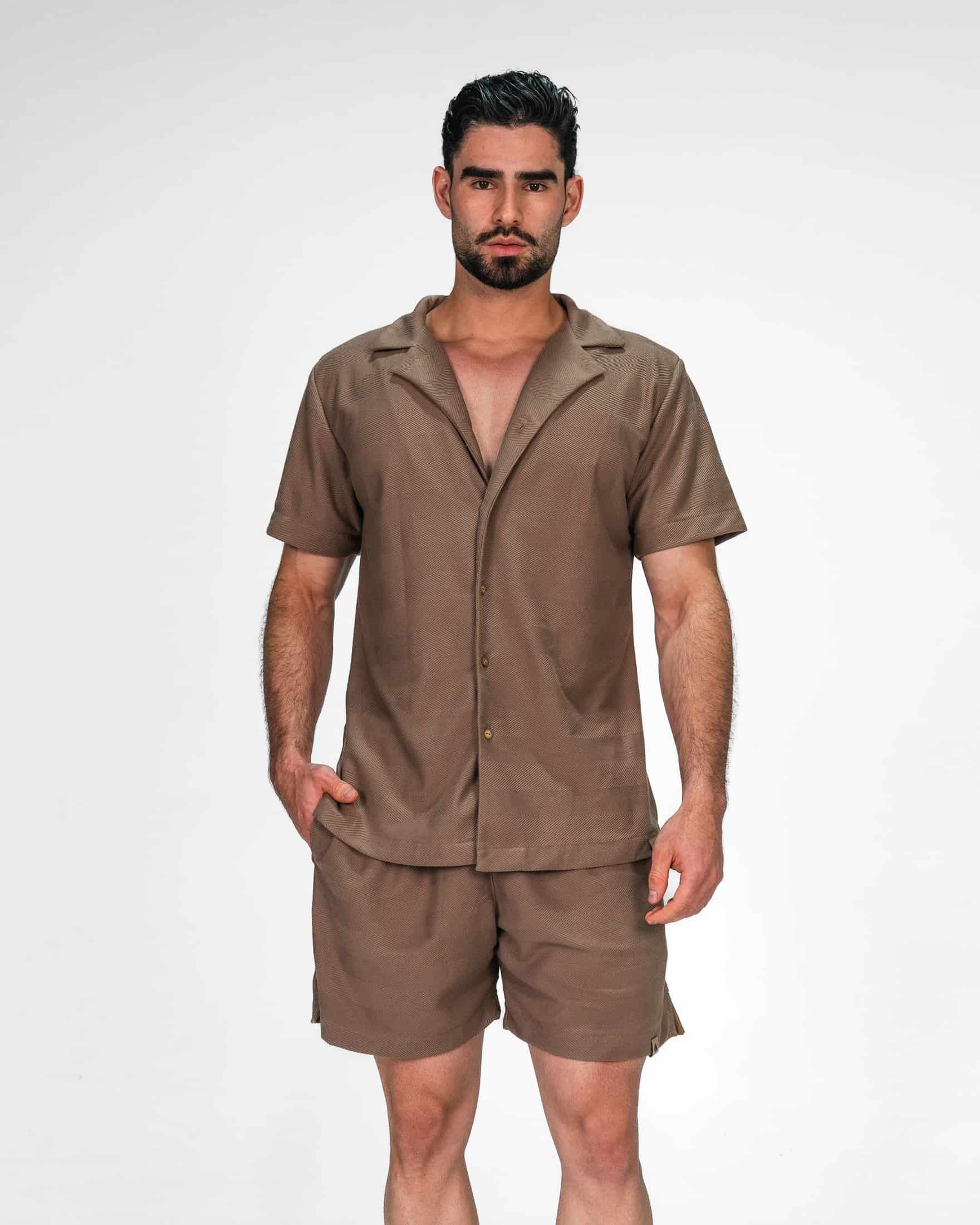 Camisa Costera Café - miniatura 4