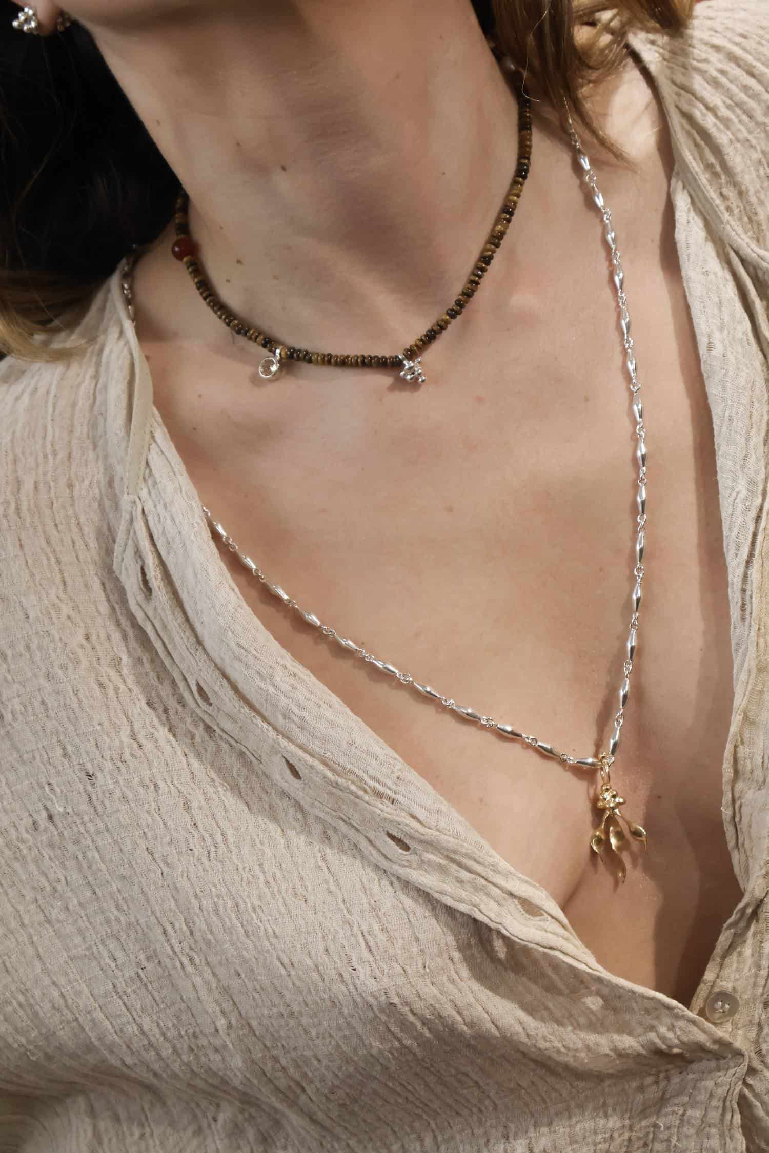 Maiz Pendant Gold - miniatura 3