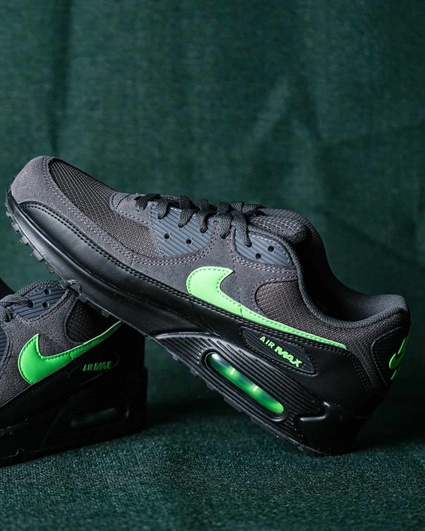 TENIS HOMBRE AIR MAX 90 GRIS/VERDE - miniatura 8