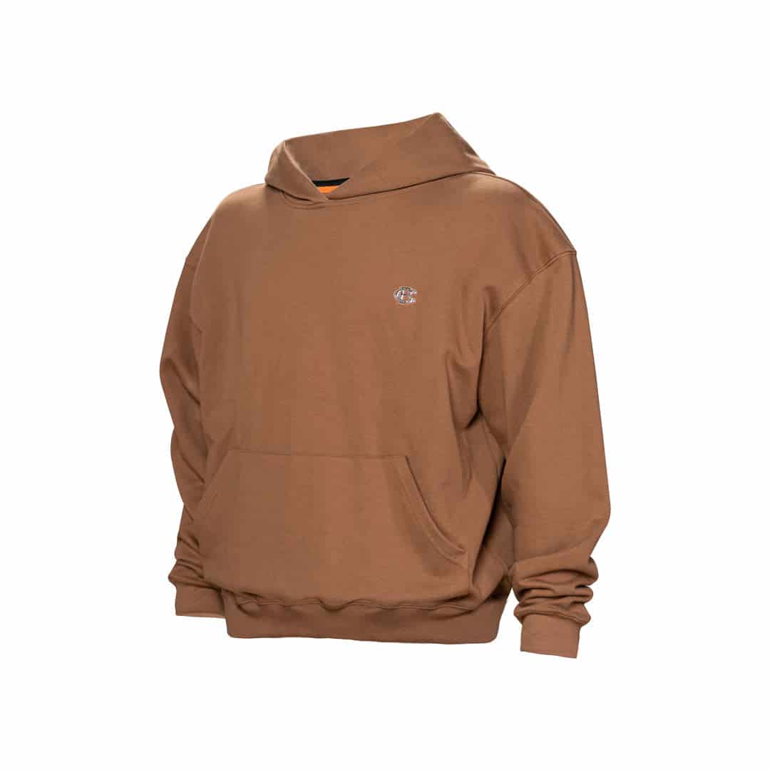 Buzo Hoodie Oversize Chocolate | Basics Chrome - miniatura 2