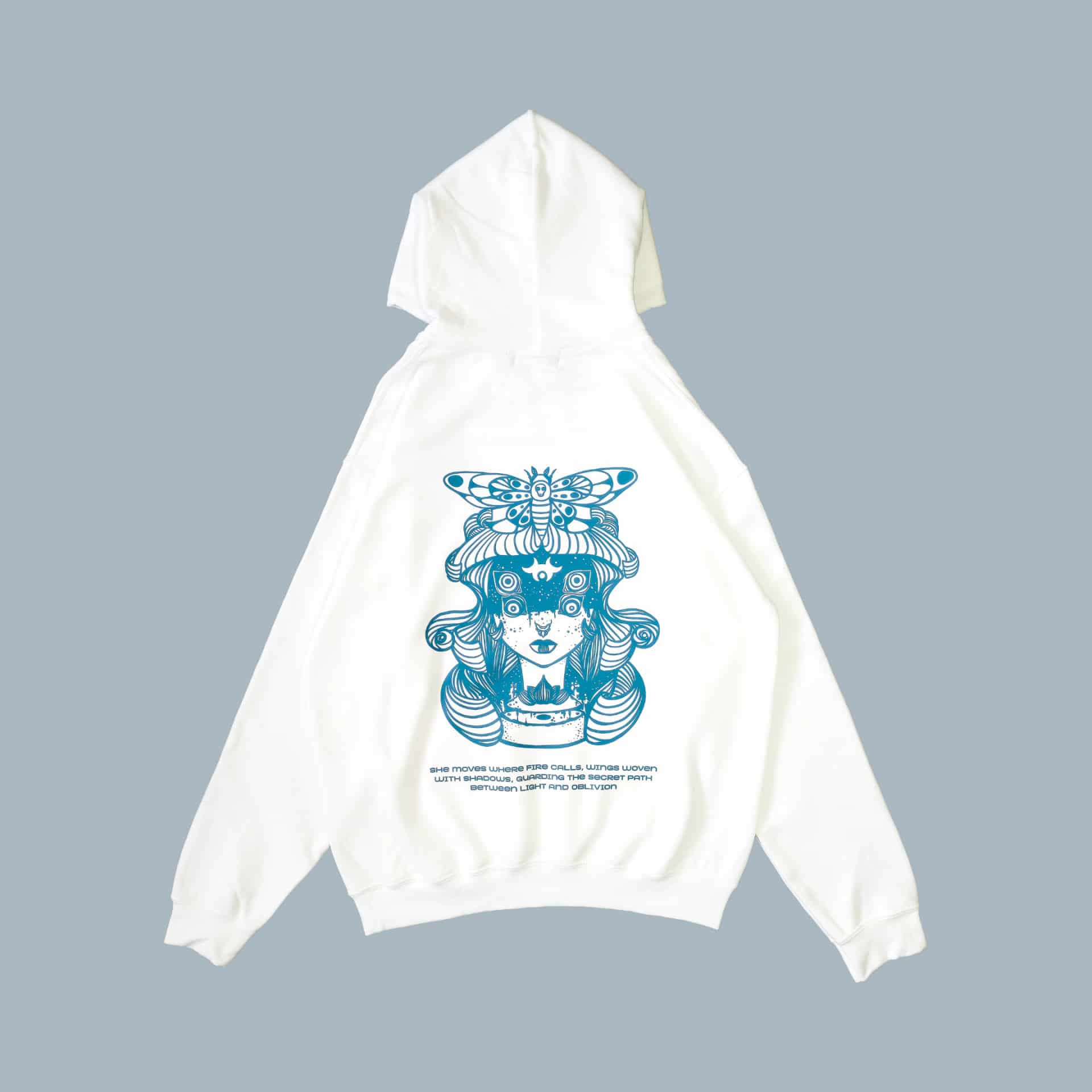 Hoodie - Moth Girl - miniatura 1