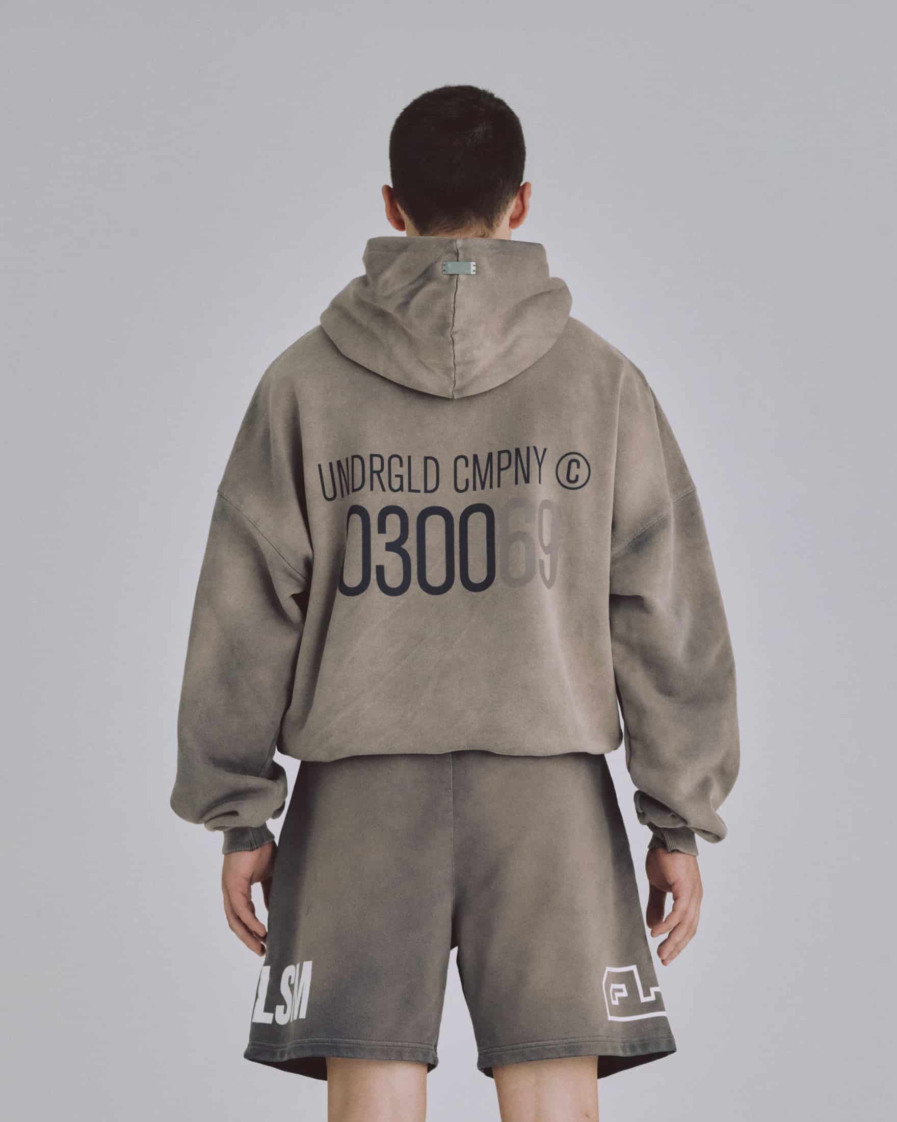 Spring Code Boxy Fit Hoodie Vintage Gray - miniatura 7