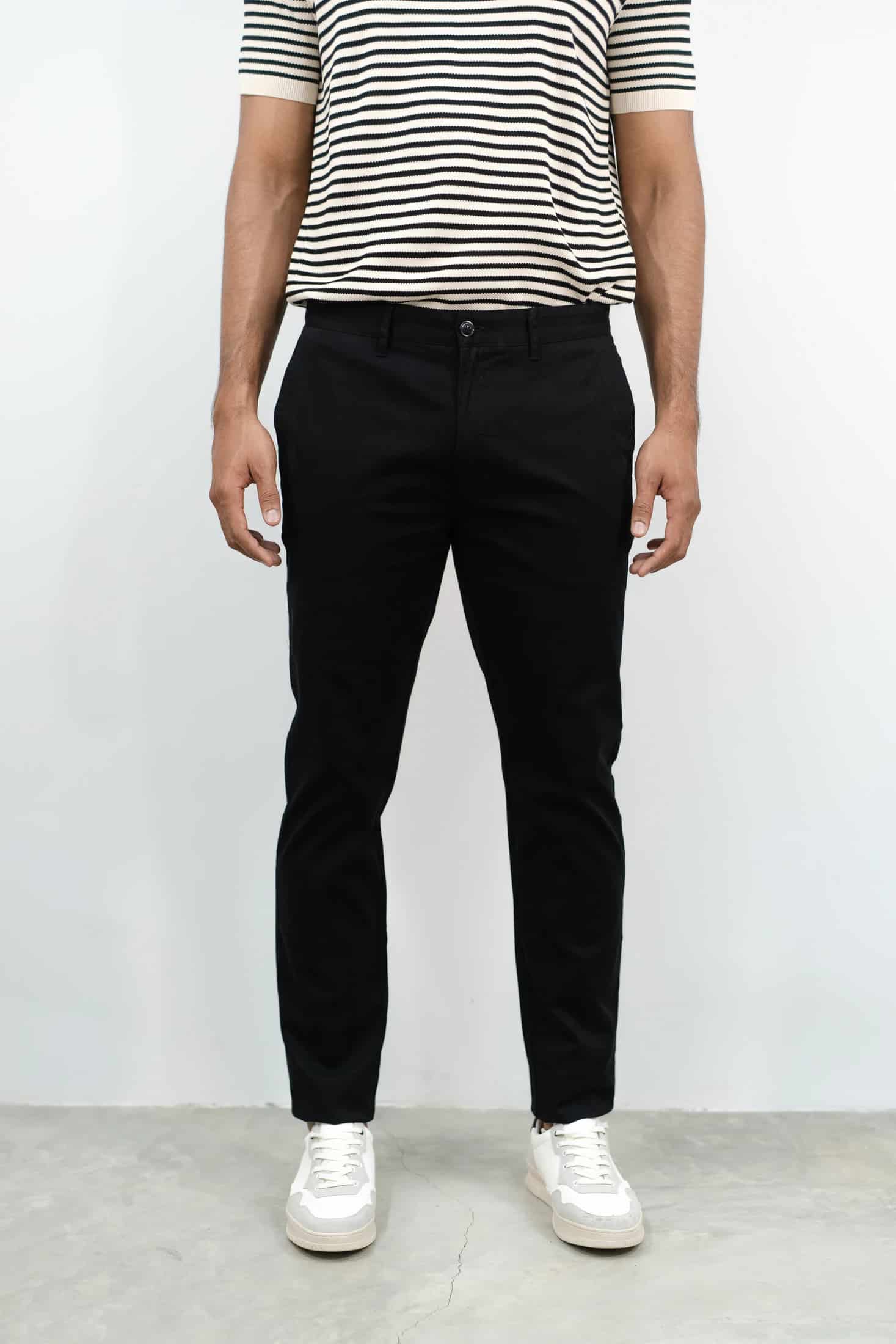 Pantalón Básico Negro - miniatura 4