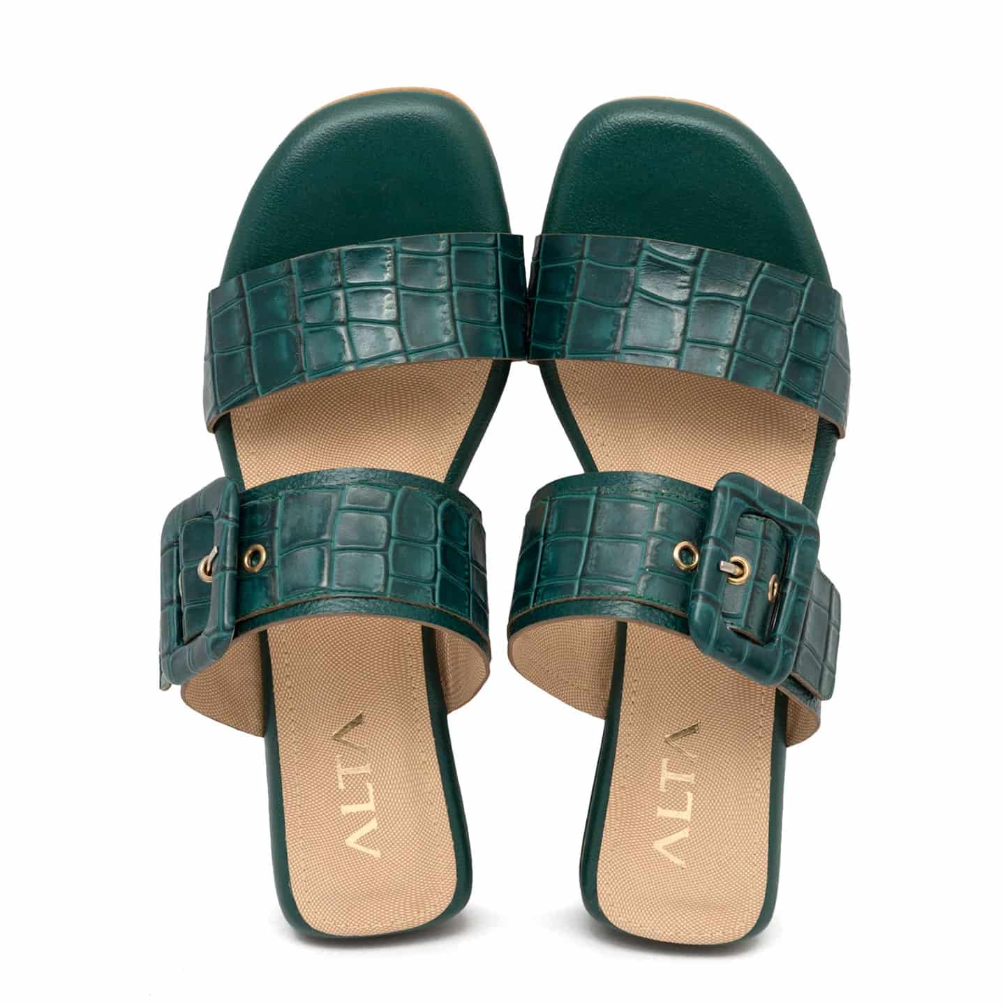 CARLOTTA GREEN SANDALS - miniatura 6