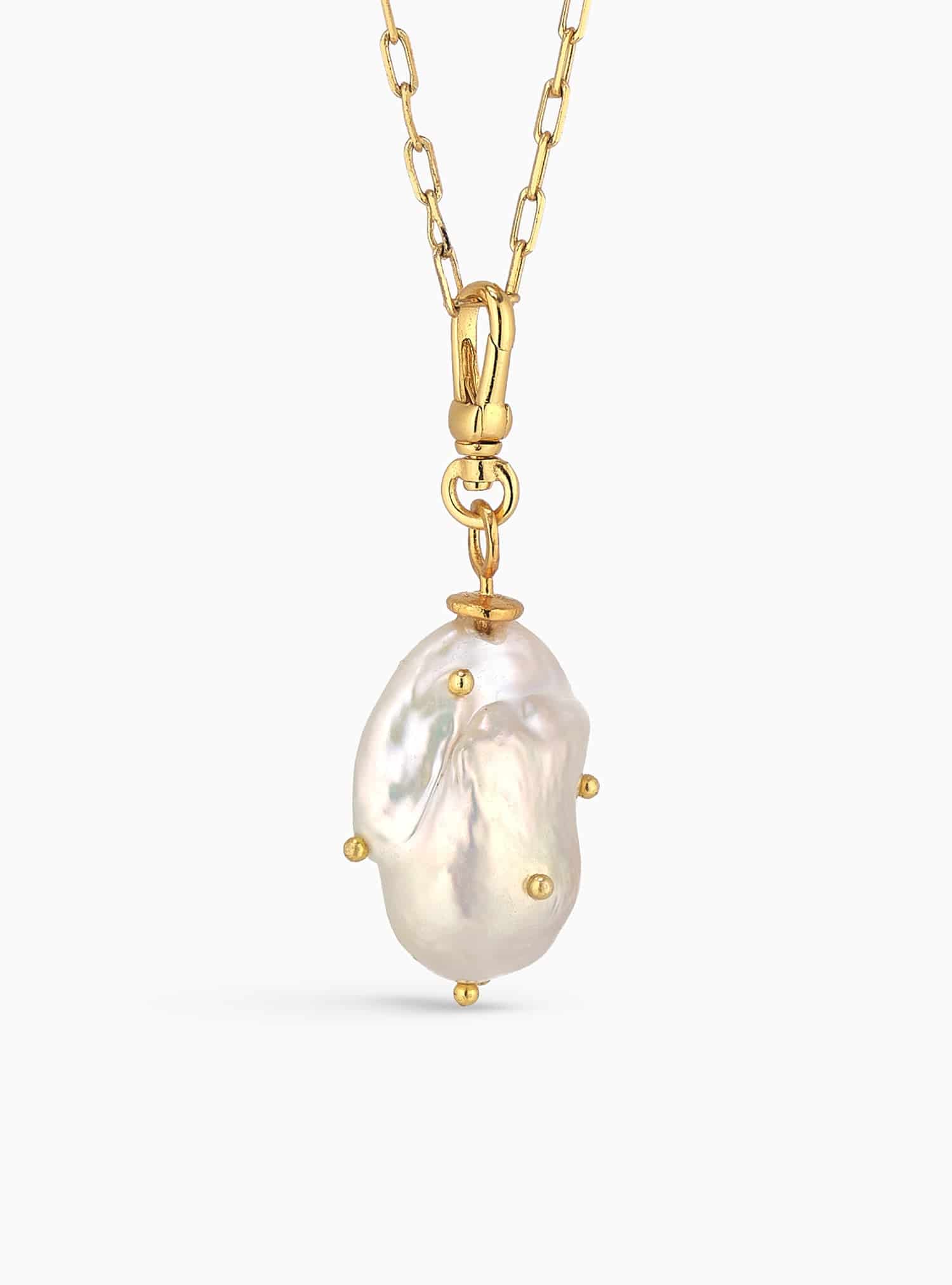 Small Dotted Pearl Charm - miniatura 2