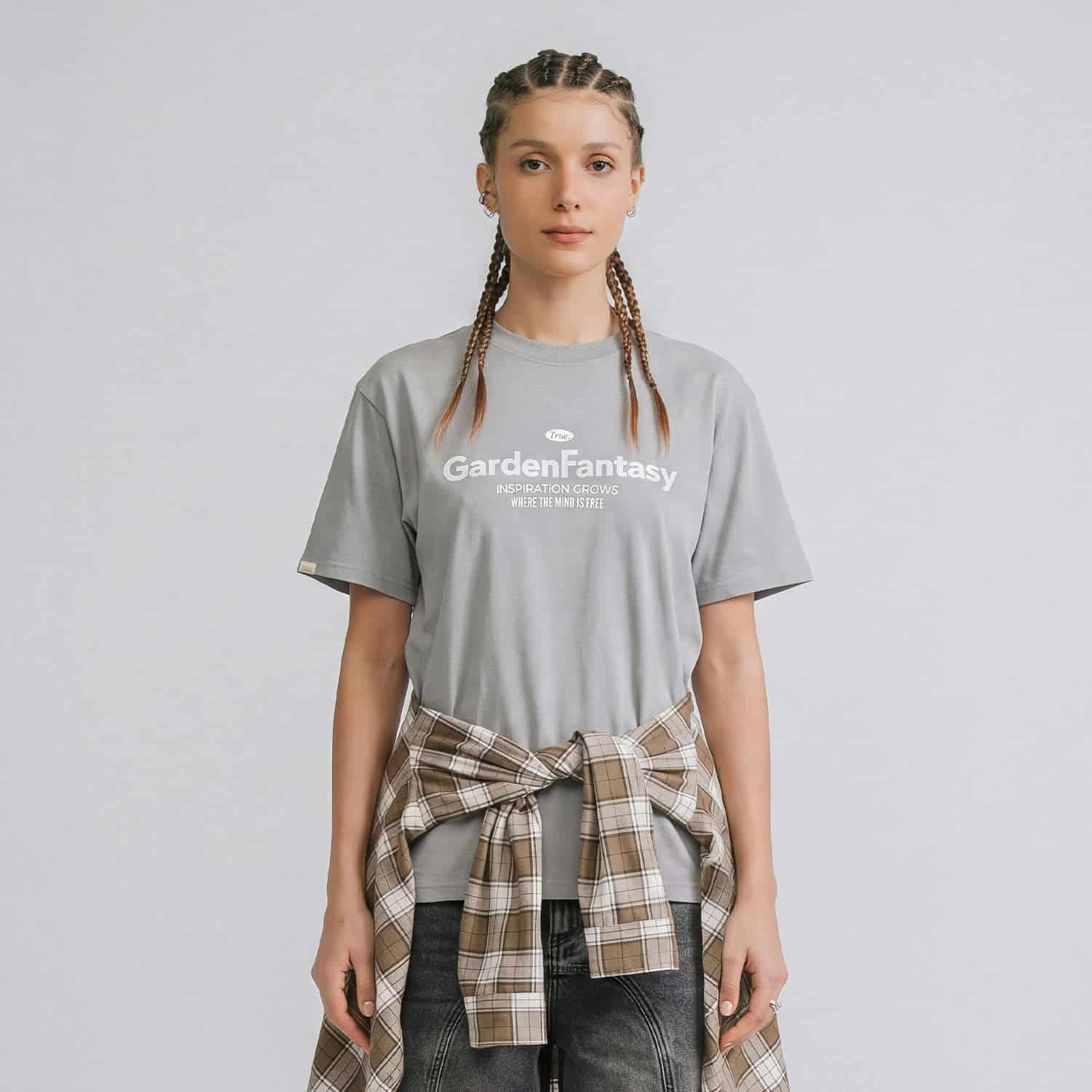 Garden T-Shirt - Gray - miniatura 4