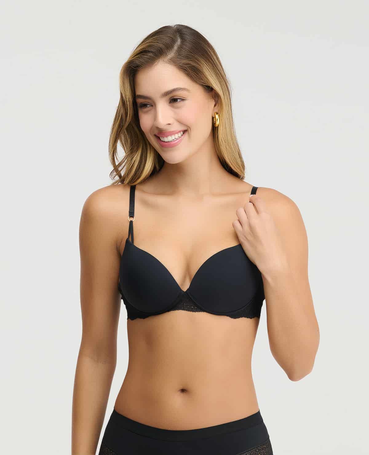Brasier Realce Medio | Escote Profundo | Cargaderas Ajustables - miniatura 2