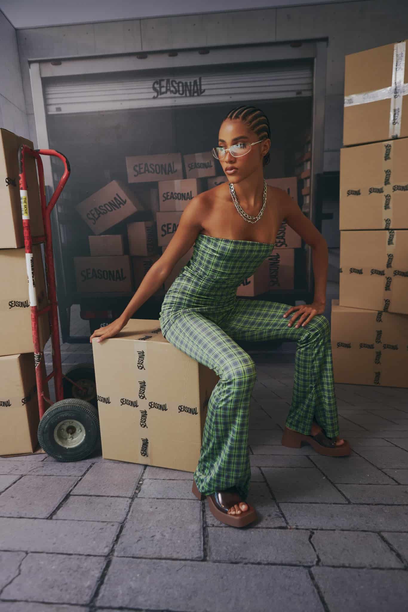 ELECTRIC GRID STRETCH PANTS - miniatura 10