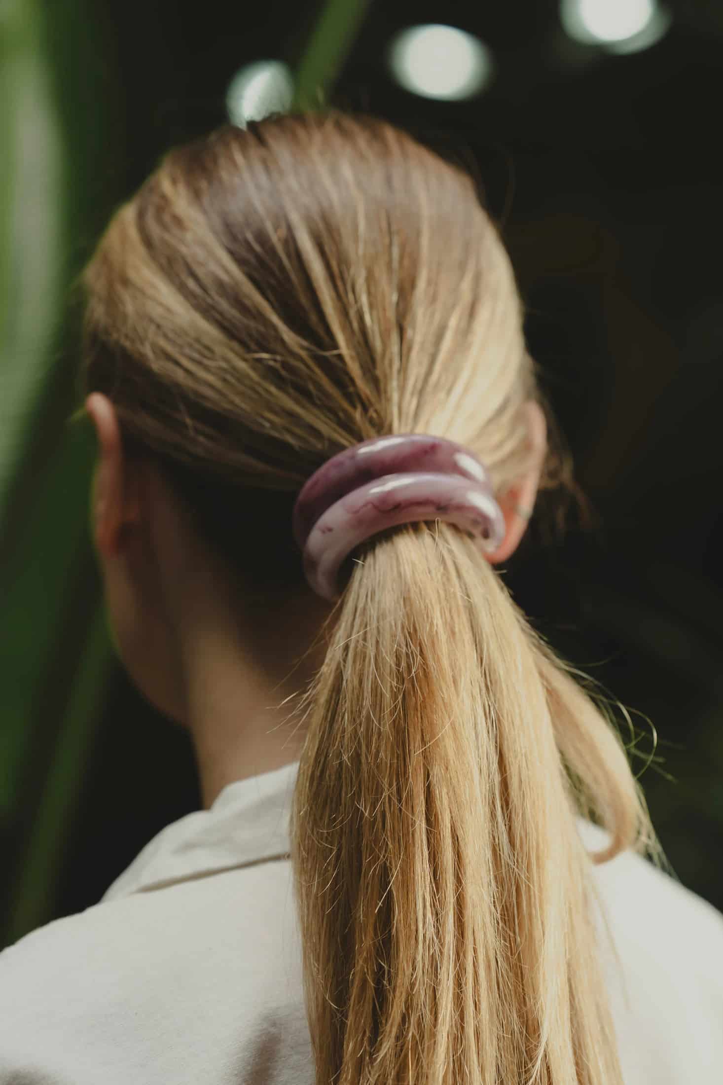 HAIR BUN VIOLET - miniatura 1