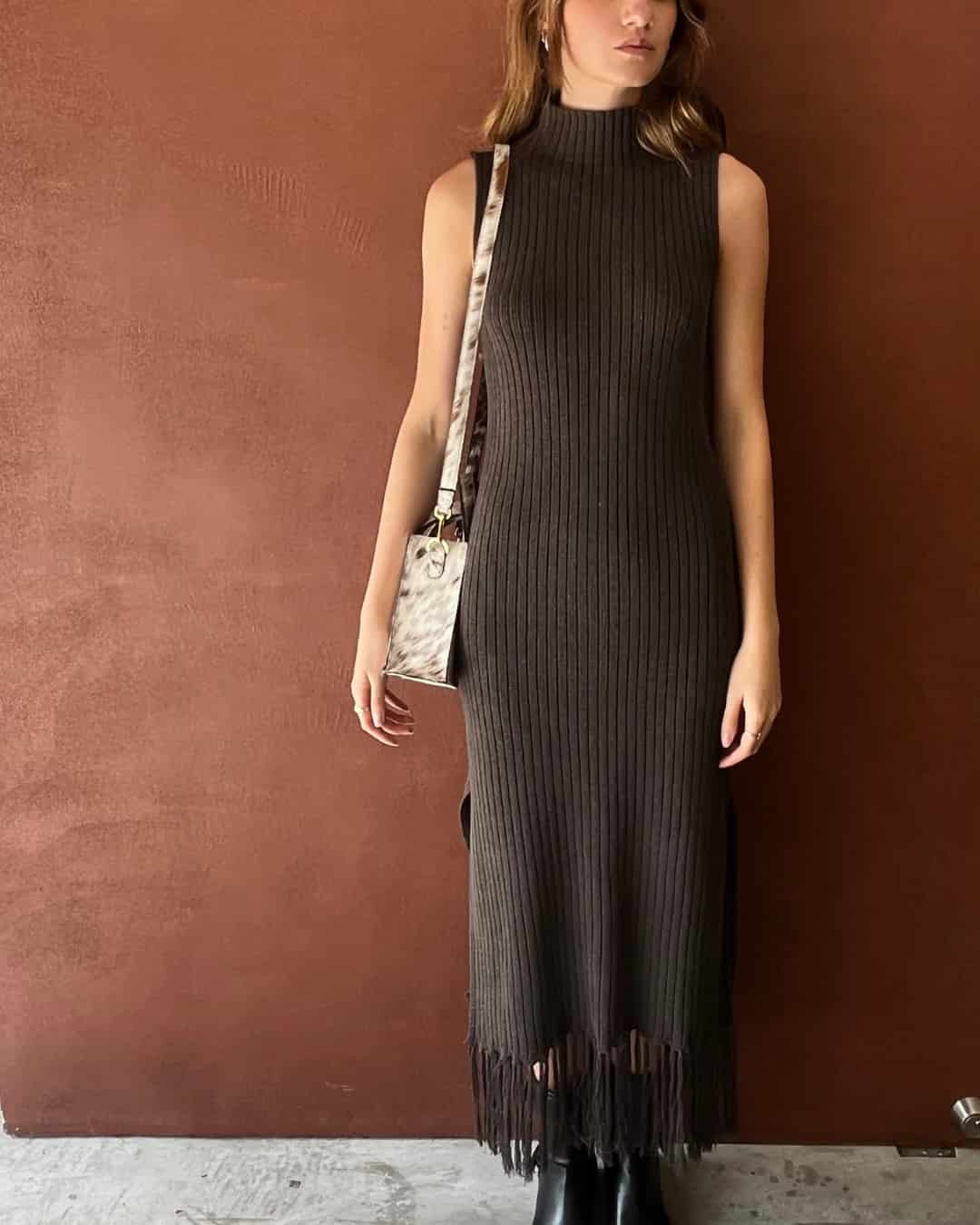 Vestido Origen flecos - miniatura 3
