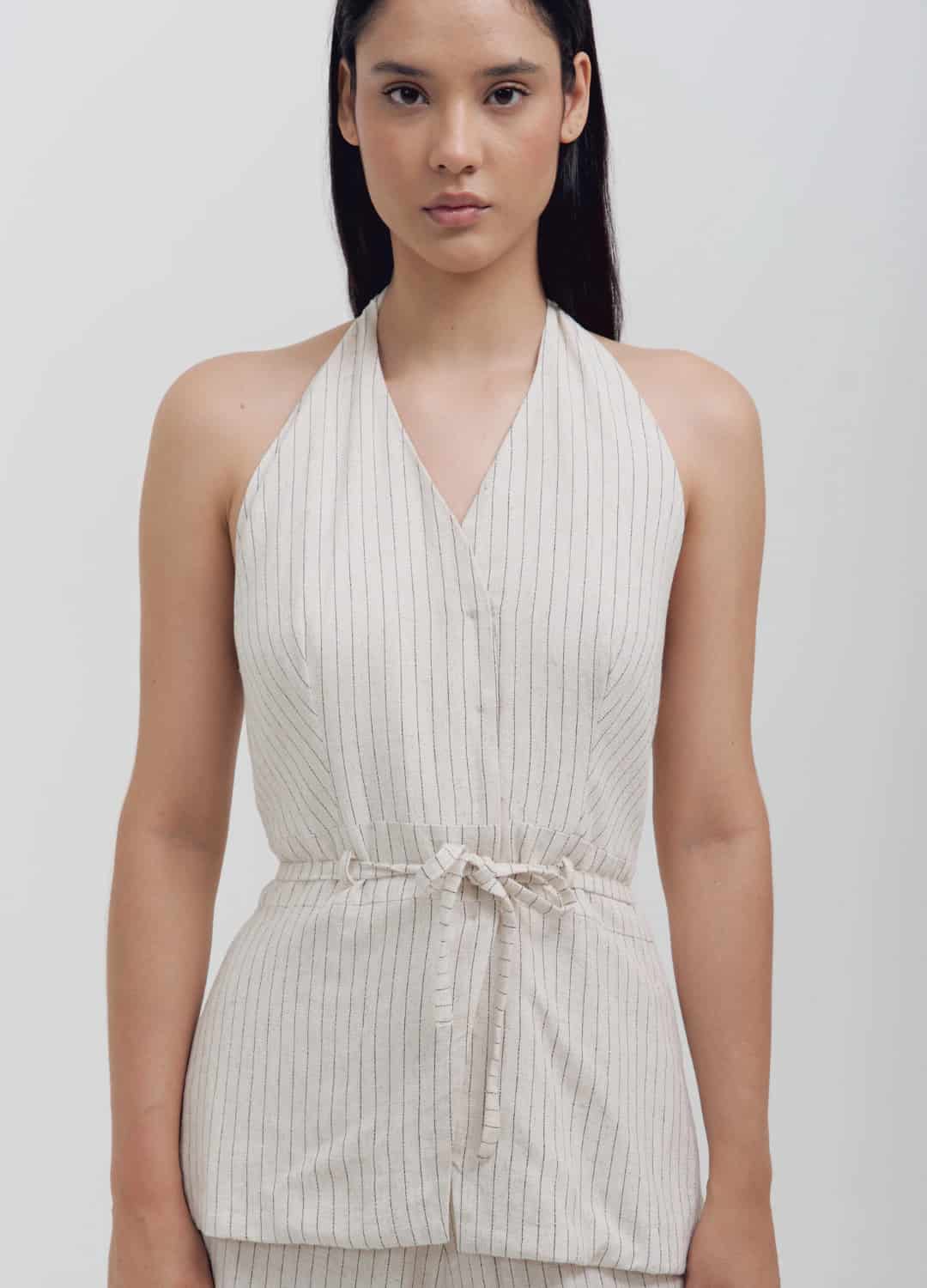 Blusa Ofelia Rayas - miniatura 1