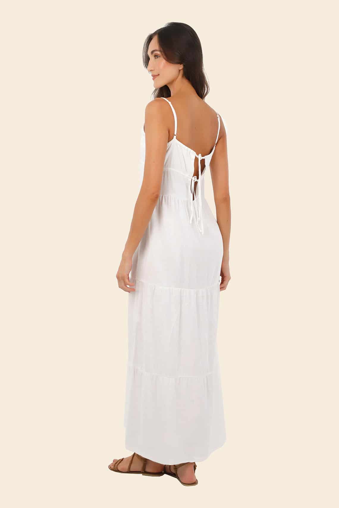 White Alhena Dress - miniatura 3
