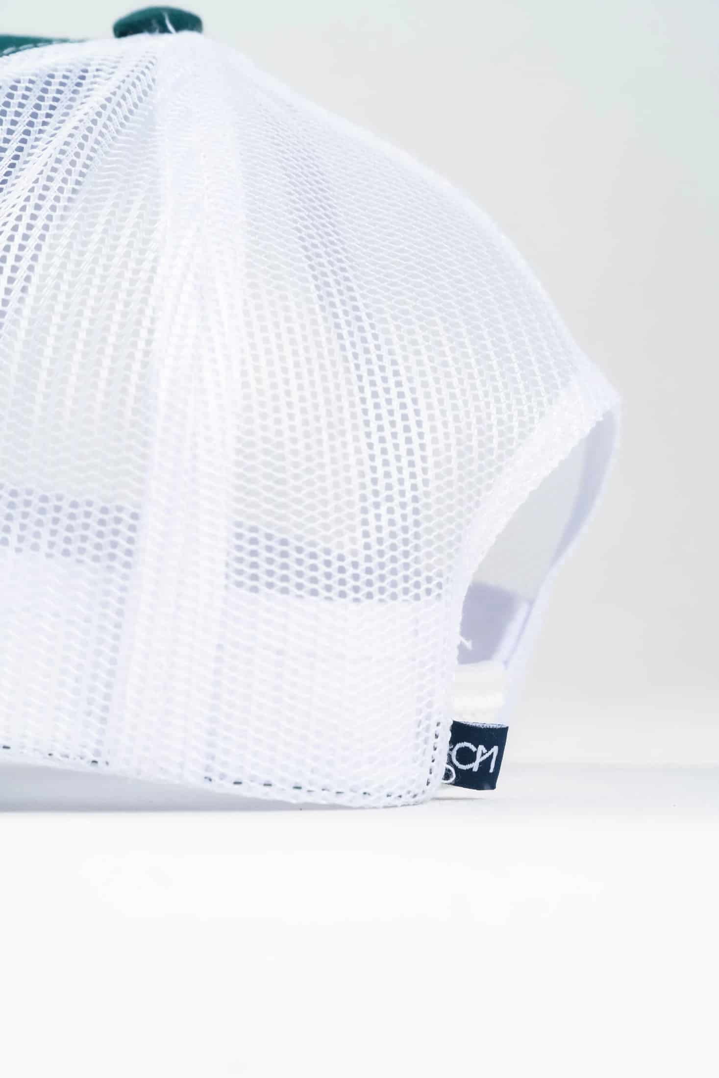 Gorra Bordado Algodón Verde Botella - miniatura 4
