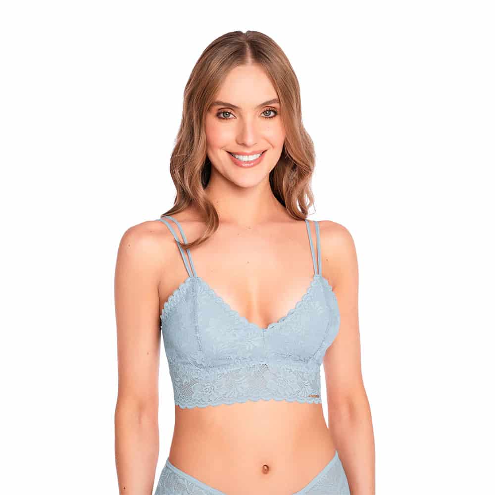 BRALETTE EN ENCAJE SIN ARO - miniatura 5