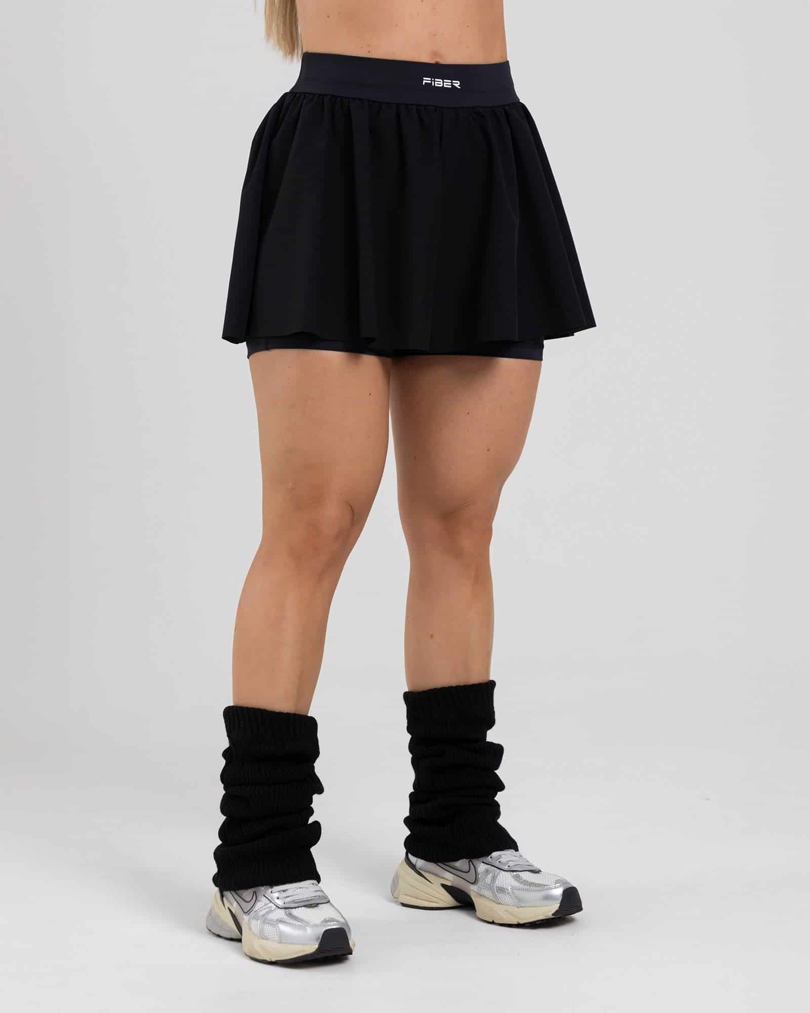 Falda Skort core line negro genuina - miniatura 2