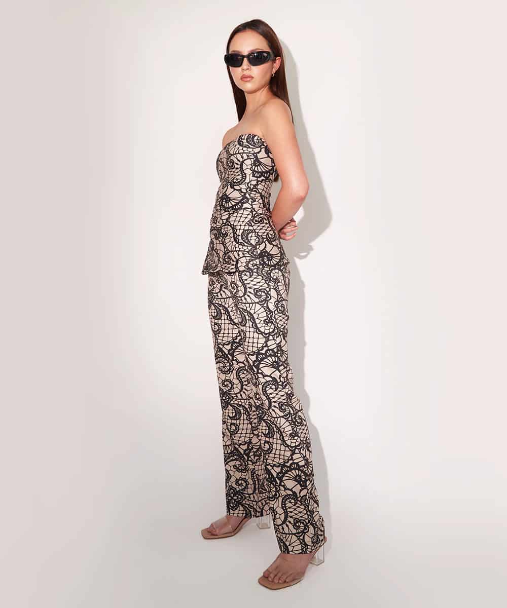 Howdy Pants in Faux Lace - miniatura 4