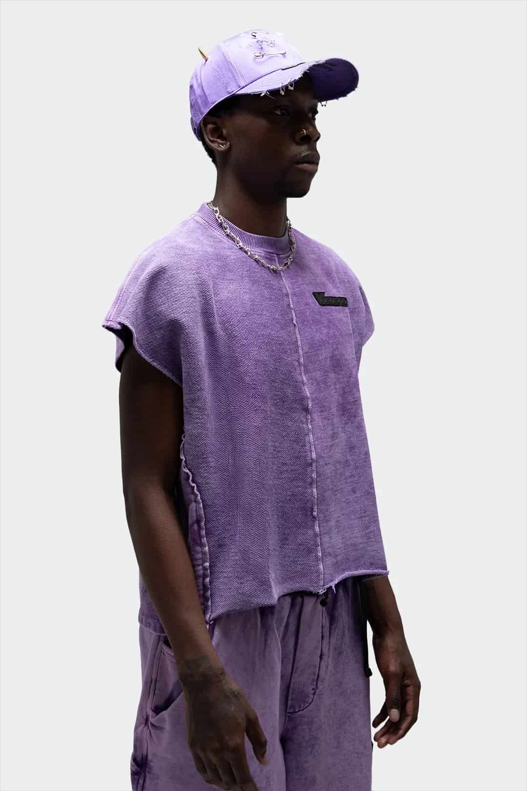 VENENO TANK TOP PURPLE WASH - miniatura 2